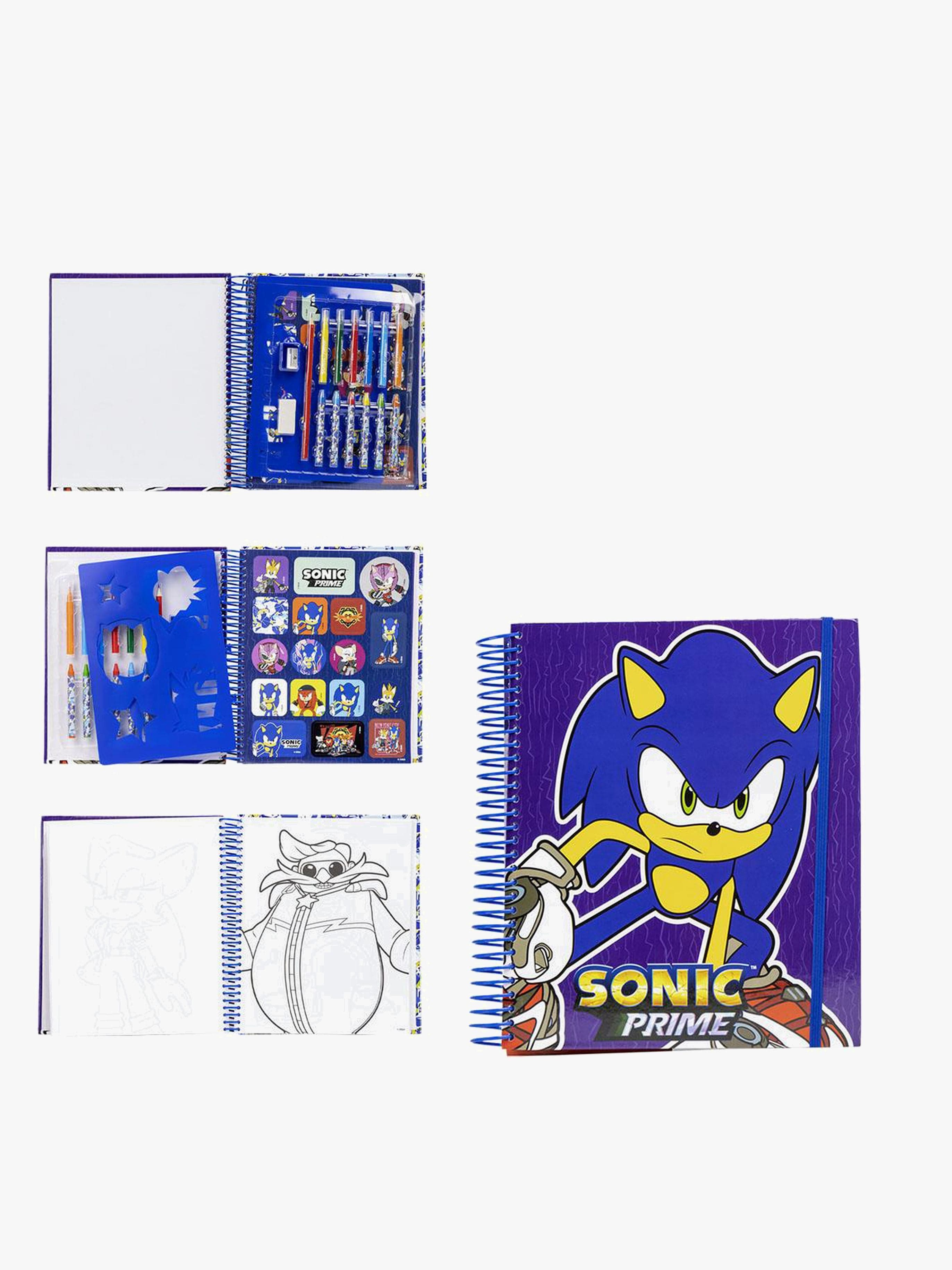 Sonic Prime Super Aktiviteetti Värityskirja