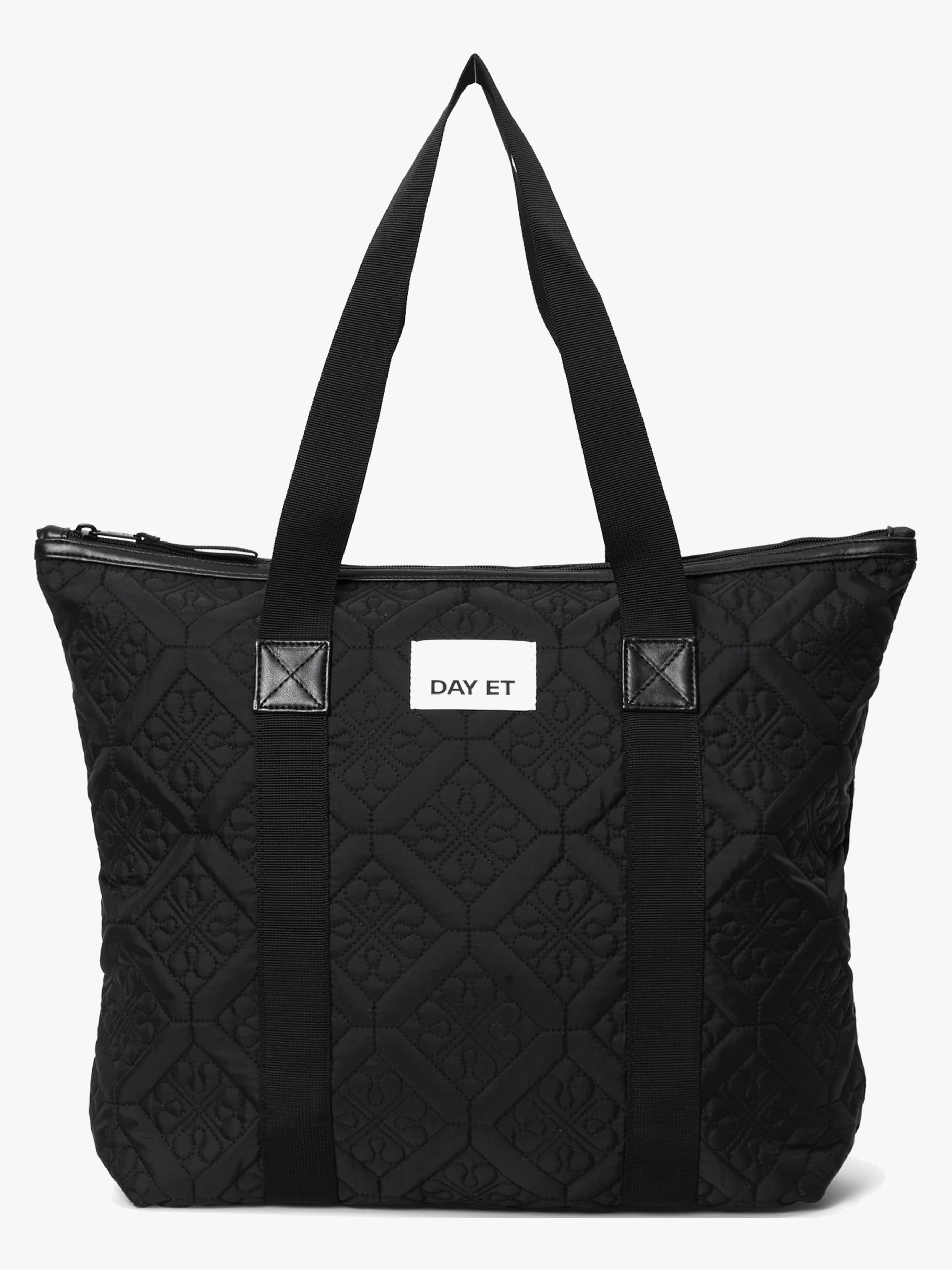 DAY ET Gweneth Floral Quilt Hoitolaukku M, Black