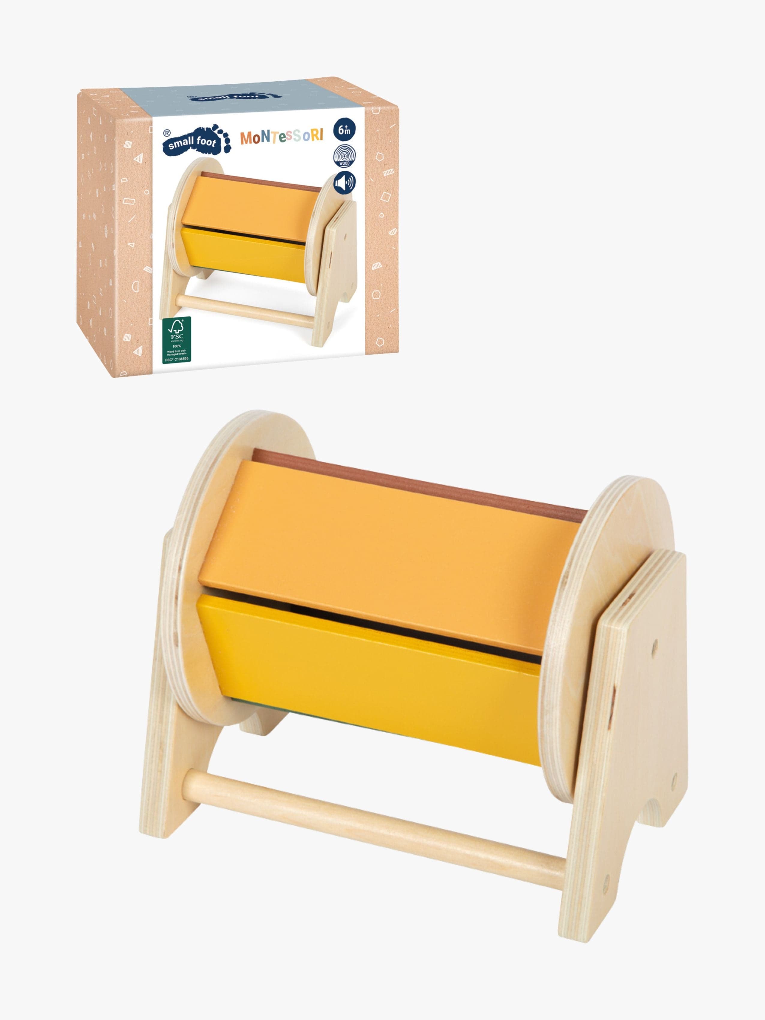 Small Foot Montessori Pyörivä Rumpu