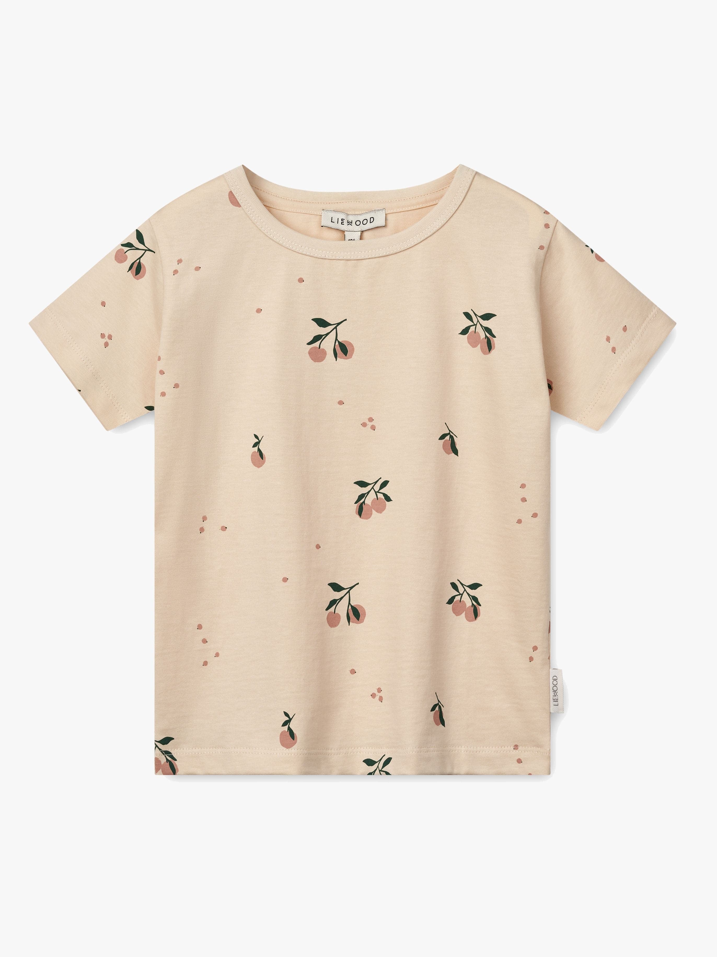 LIEWOOD Apia T-paita, Peach/Sea shell, 104