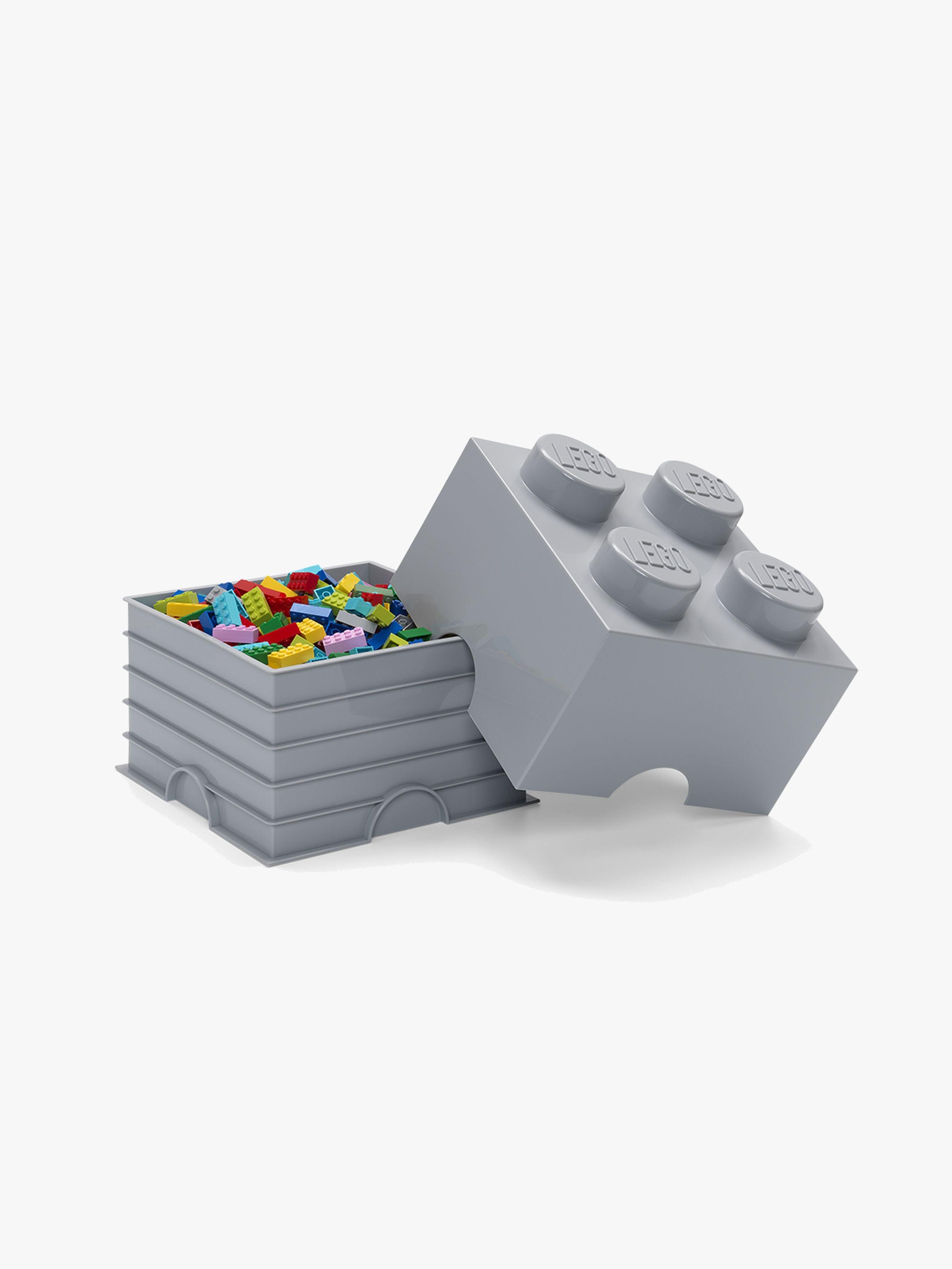 LEGO Säilytyslaatikko 4 Design Collection, Harmaa
