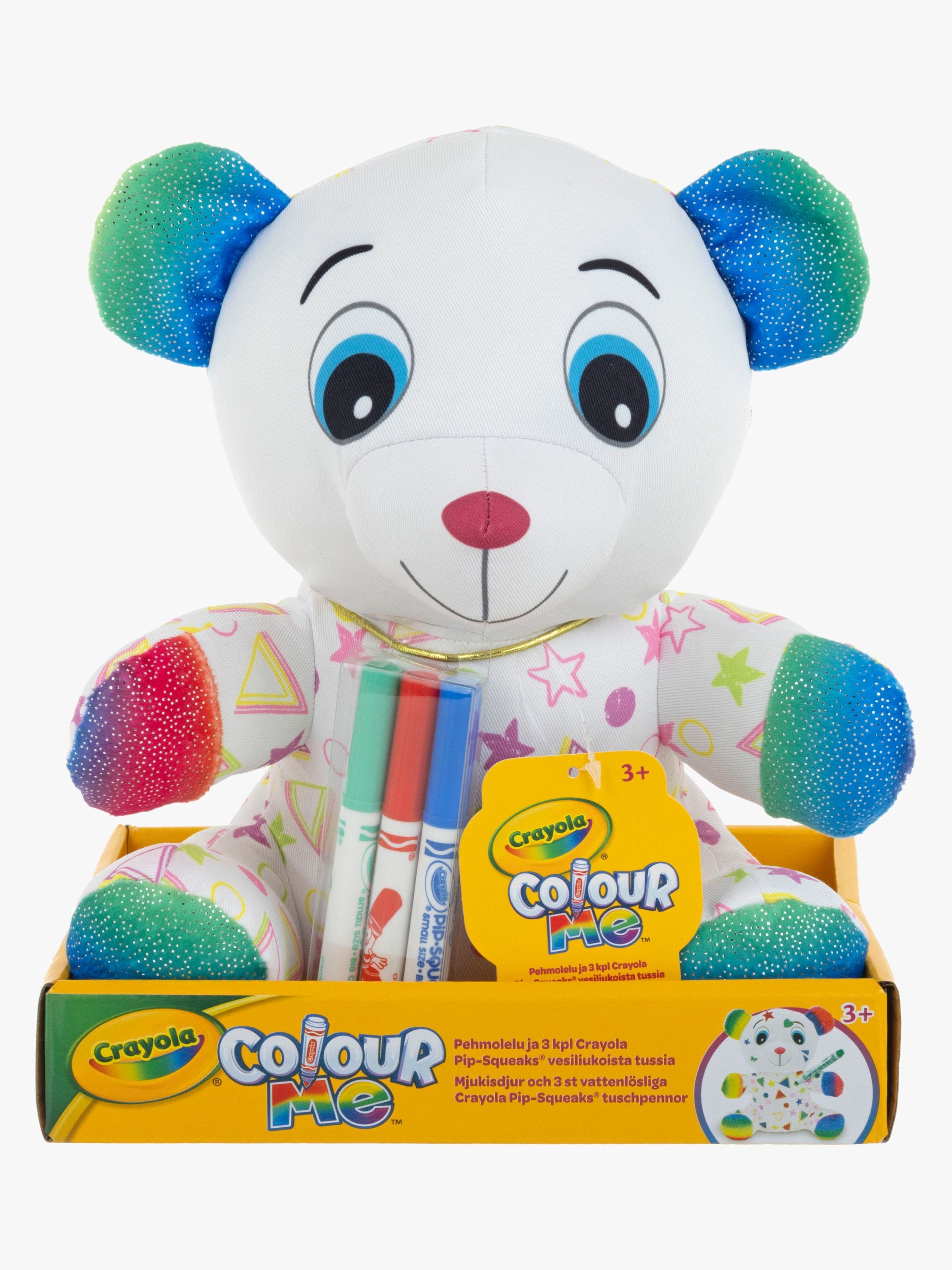 Crayola Color and Plush Nallekarhu 23 cm