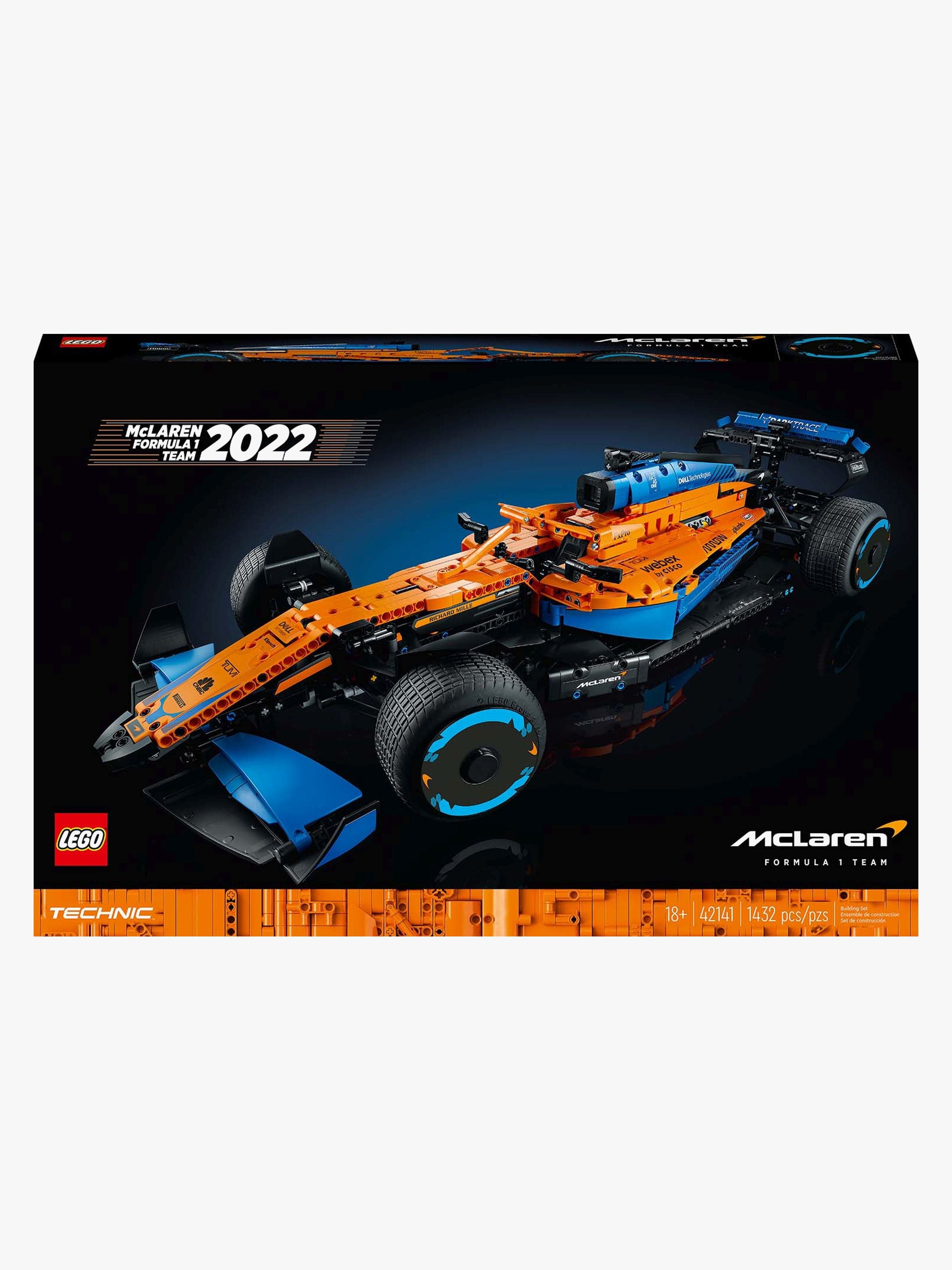 LEGO Technic 42141 McLaren Formula 1 -kilpa-auto