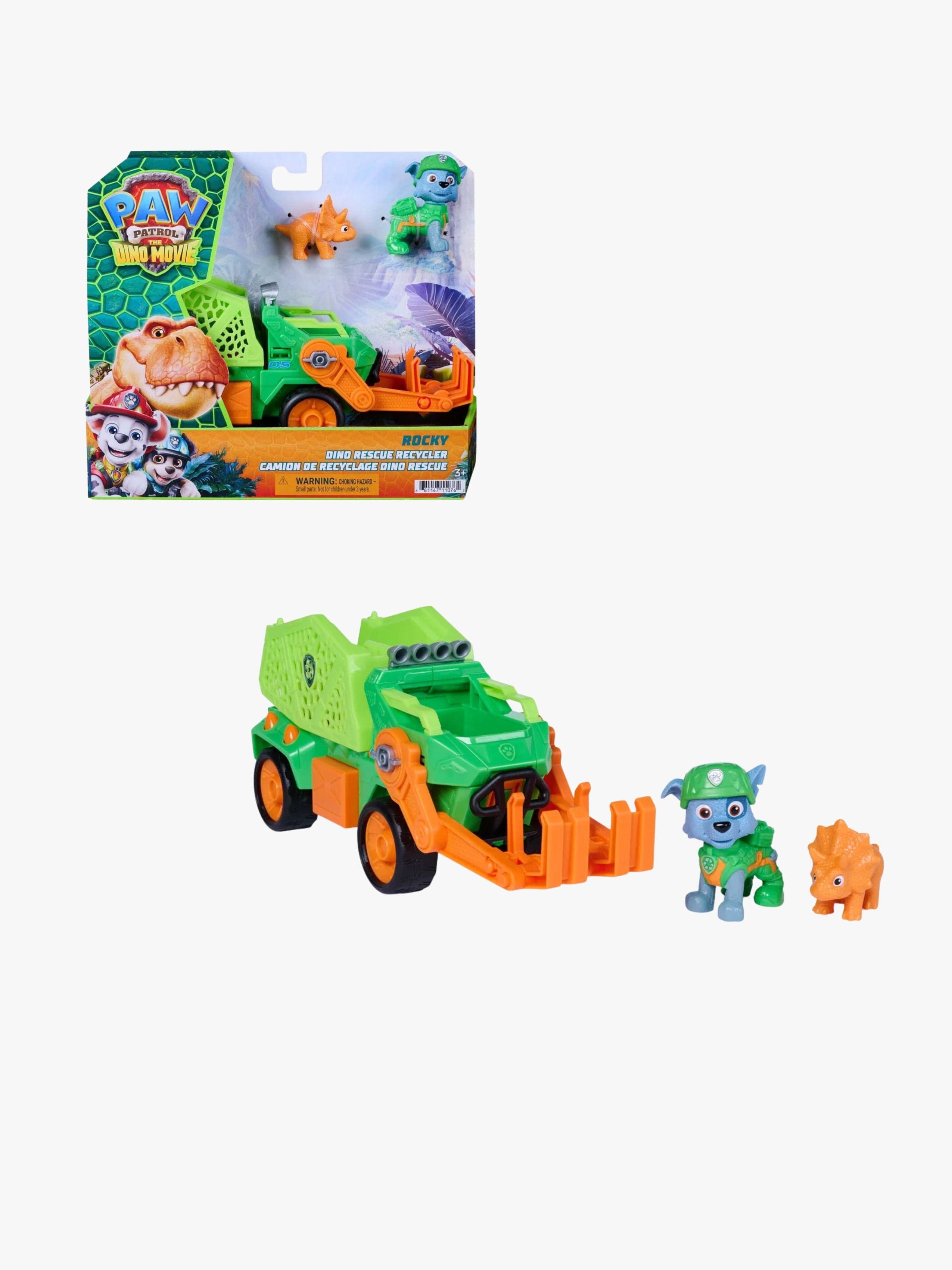 Ryhmä Hau Dinosaurus-Elokuva Dino Rescue Ajoneuvo + Figuuri Rekku