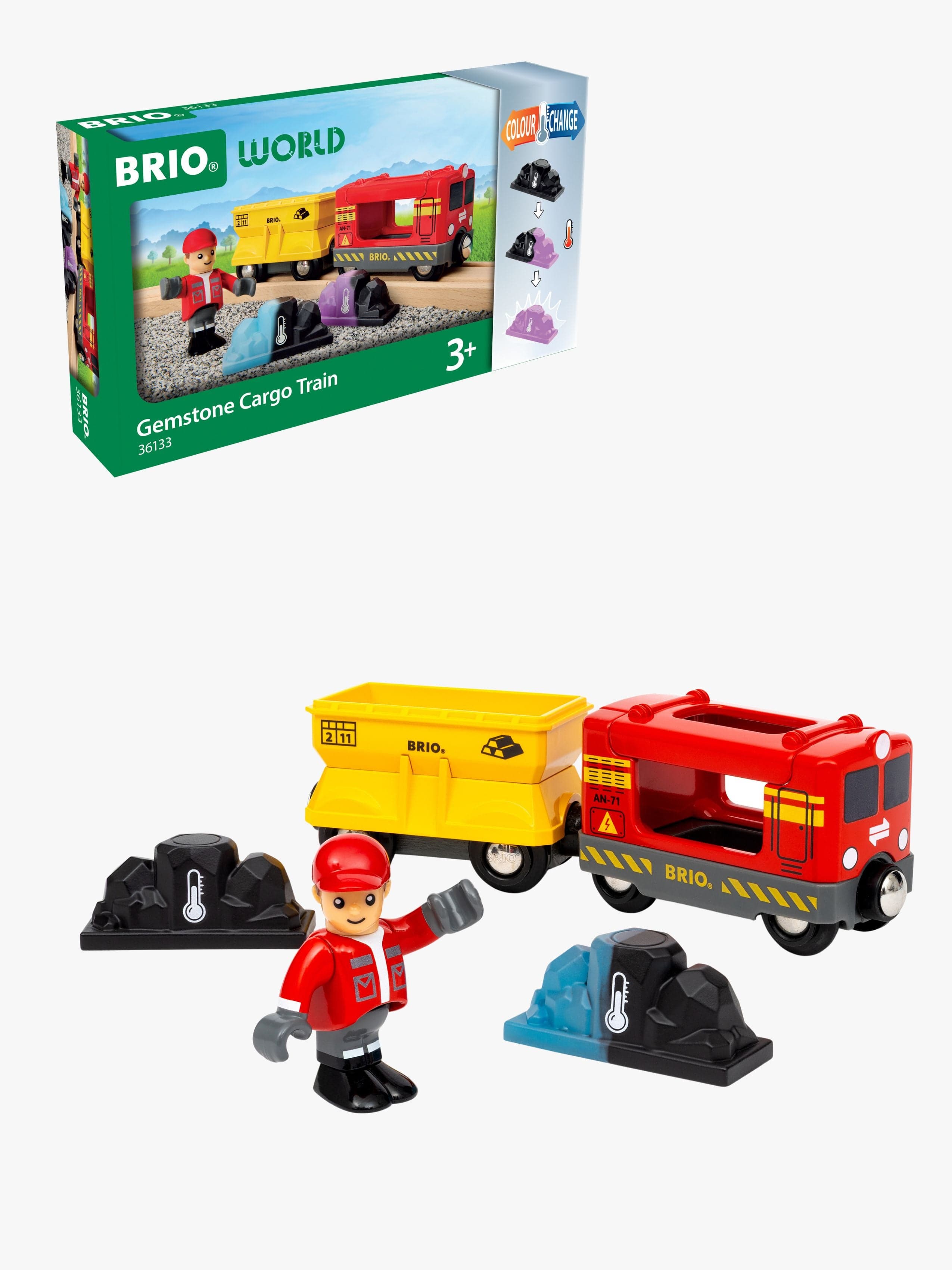BRIO World 36133 Gemstone Cargo Juna