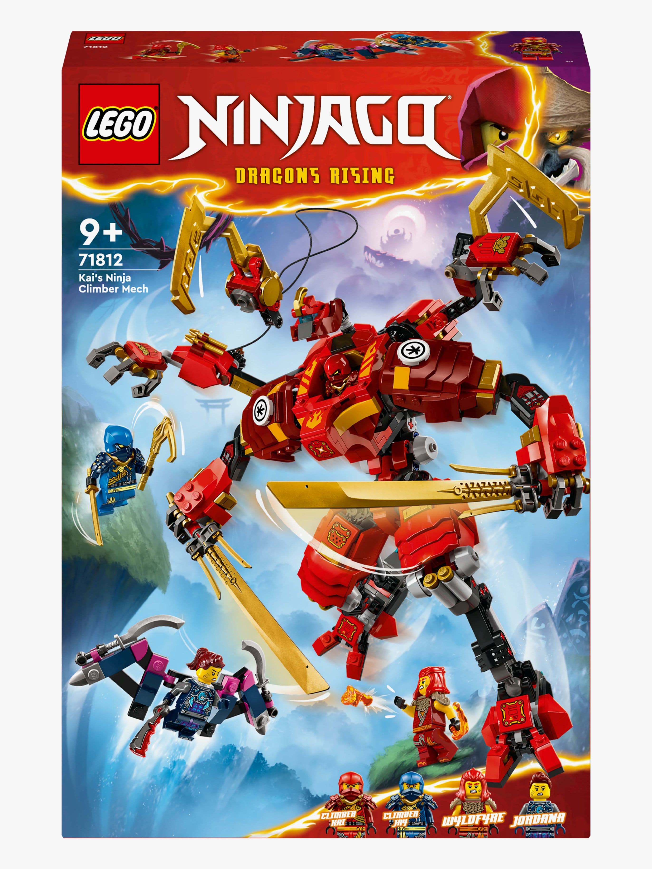 LEGO Ninjago 71812 Kain ninjakiipijärobotti