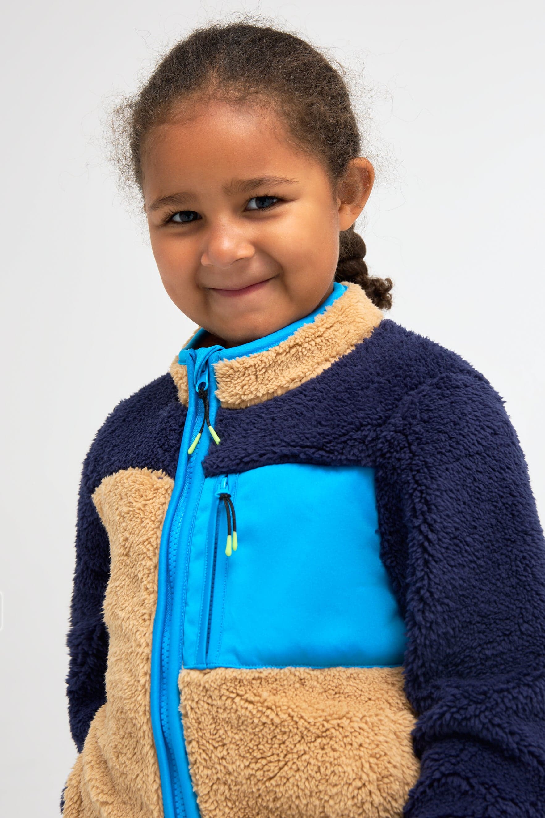 Nordbjørn Montana Teddytakki, Blue Latte, 98-104