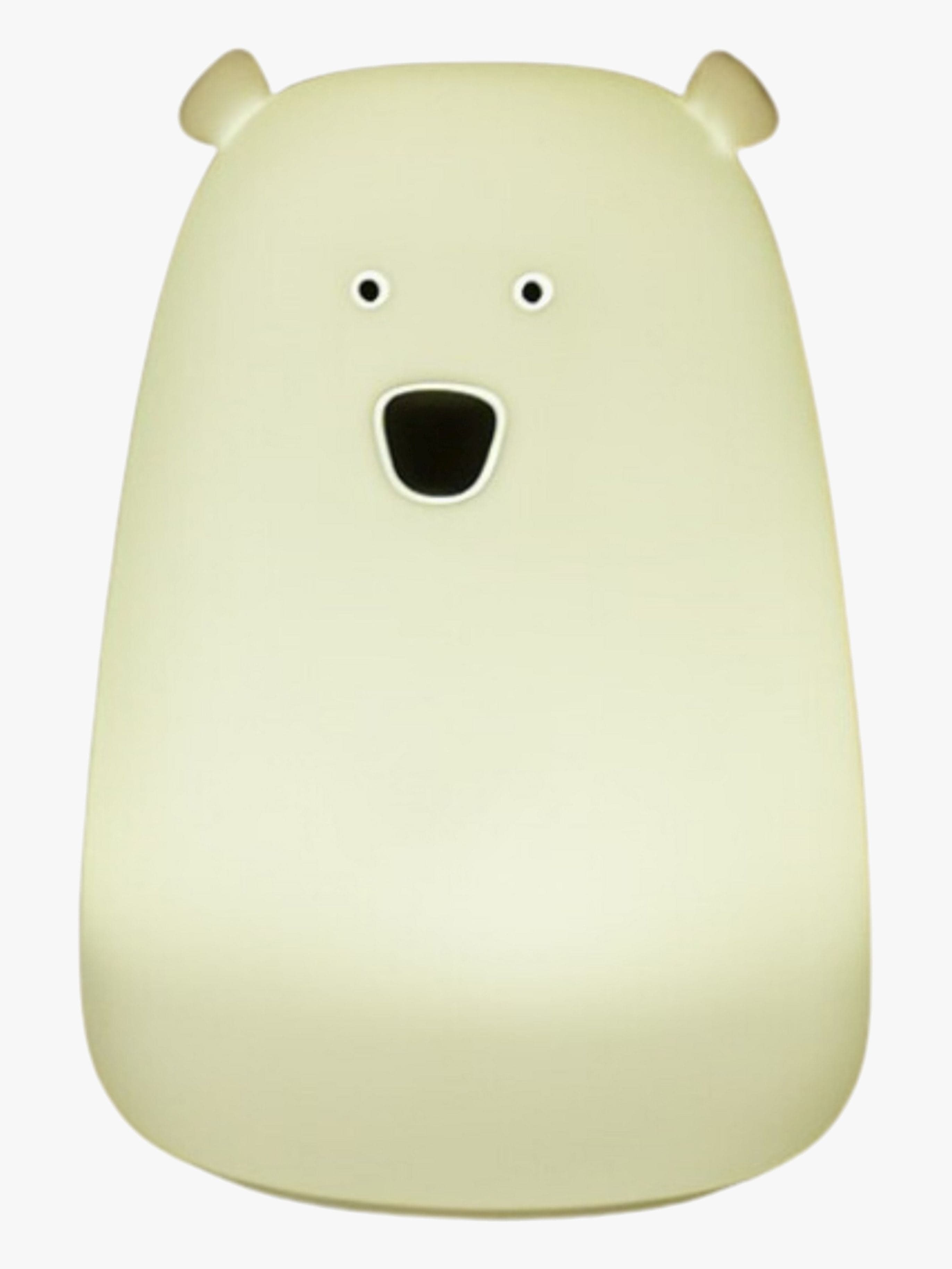 CarloBaby Big Bear LED-valolla Yövalo, Valkoinen