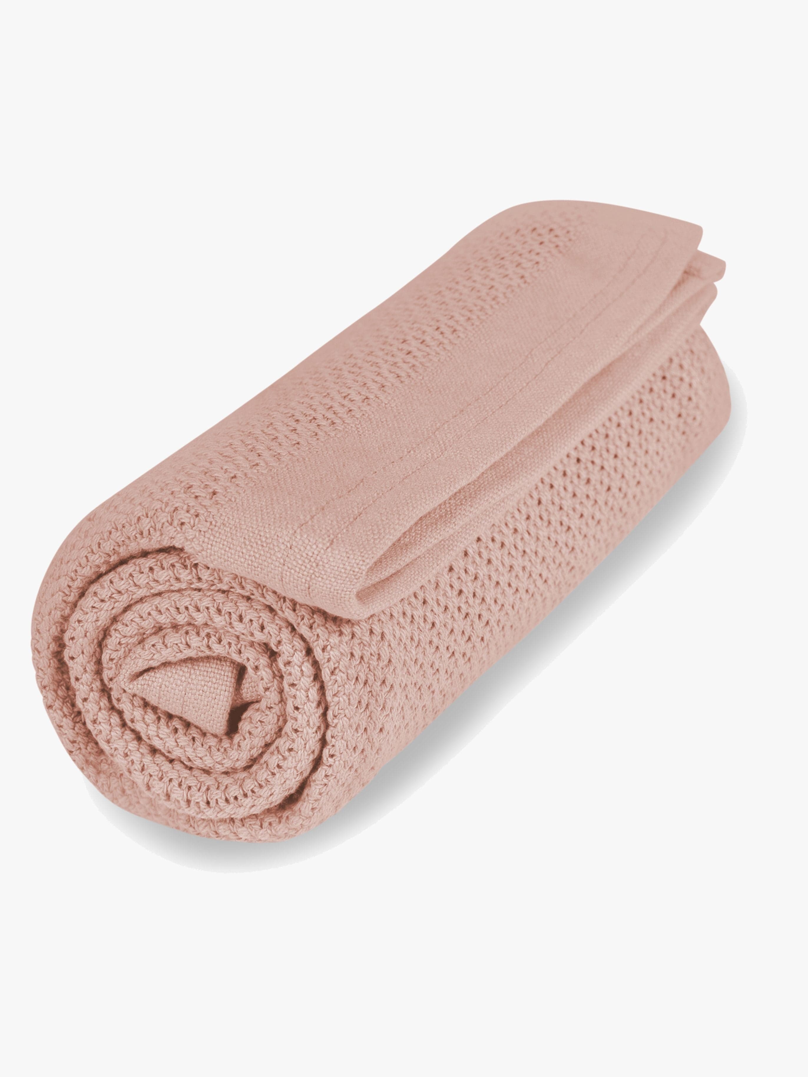 Vinter & Bloom Soft Grid EKO Vauvan Viltti, Cloud Pink