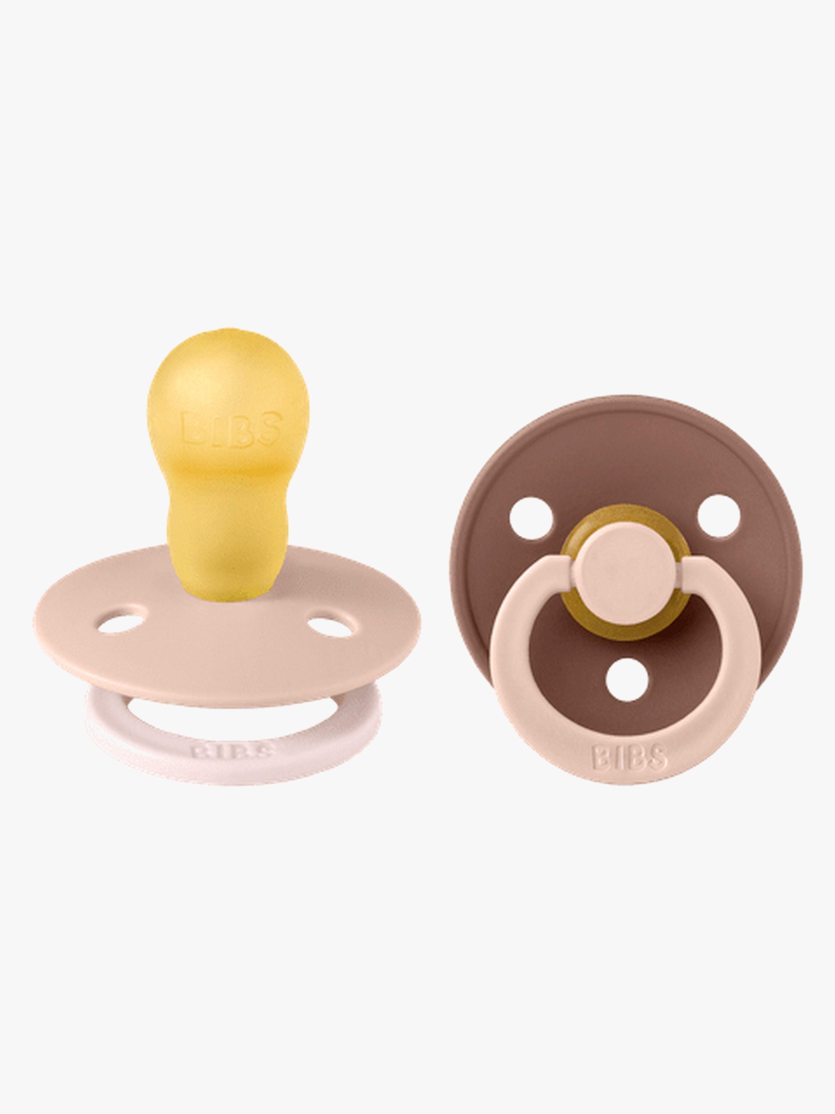 BIBS Studio Colour Fusion Tutti 2-pack Koko 3, Blush Woodchuck Mix
