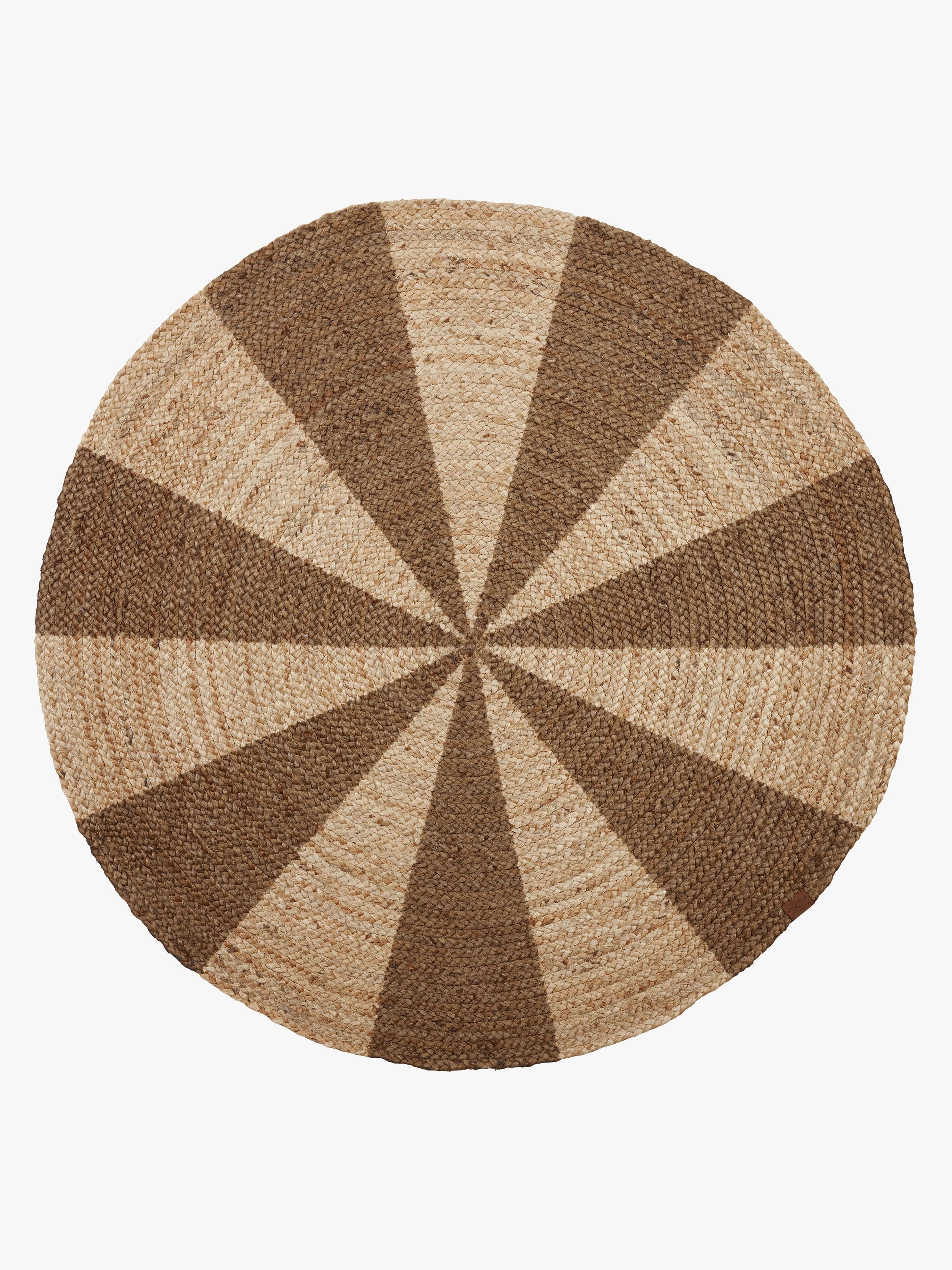 OYOY Joulu Matto Ø120, Nature