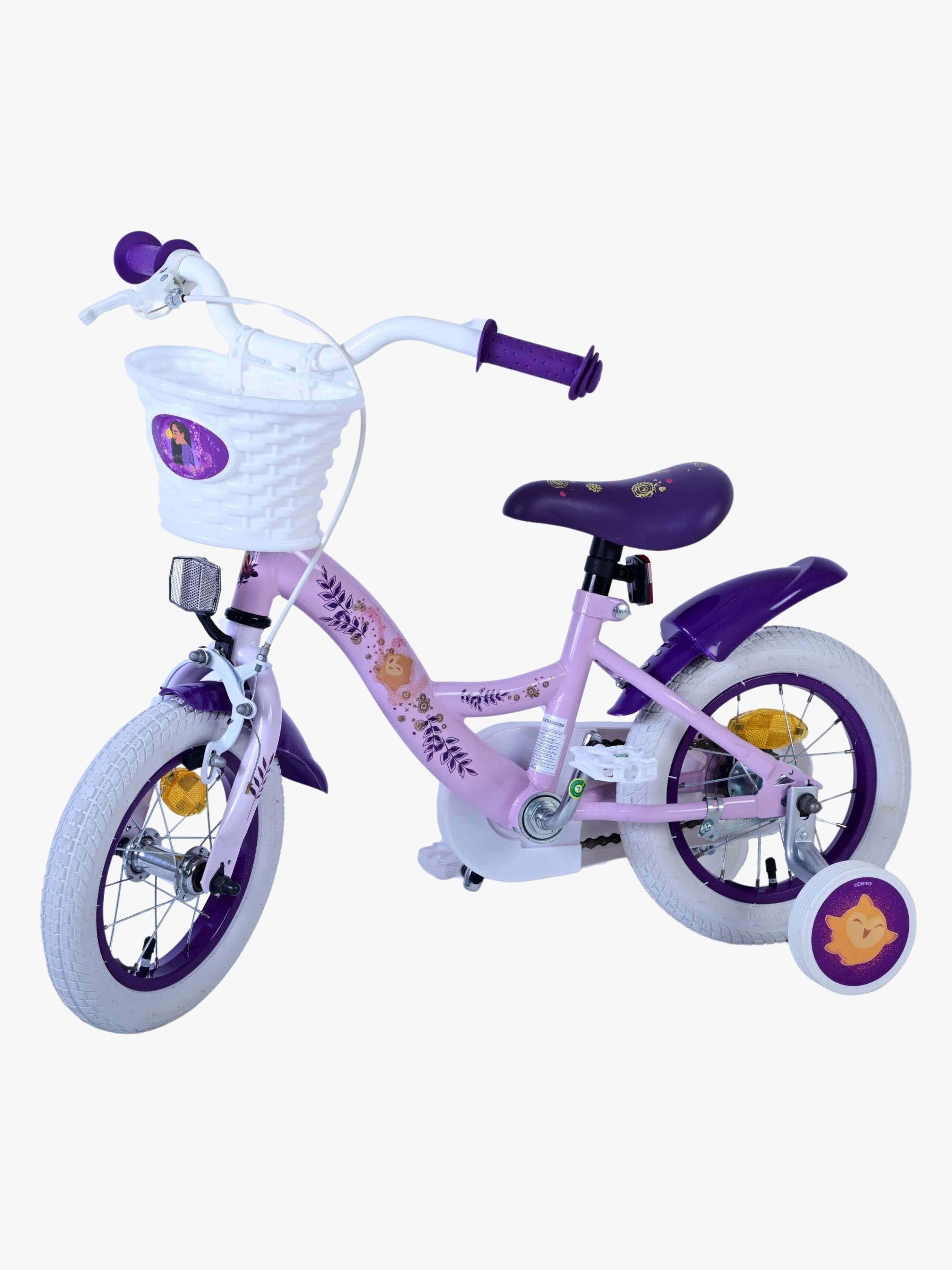 Disney Wish Polkupyörä 12"'"', Violetti