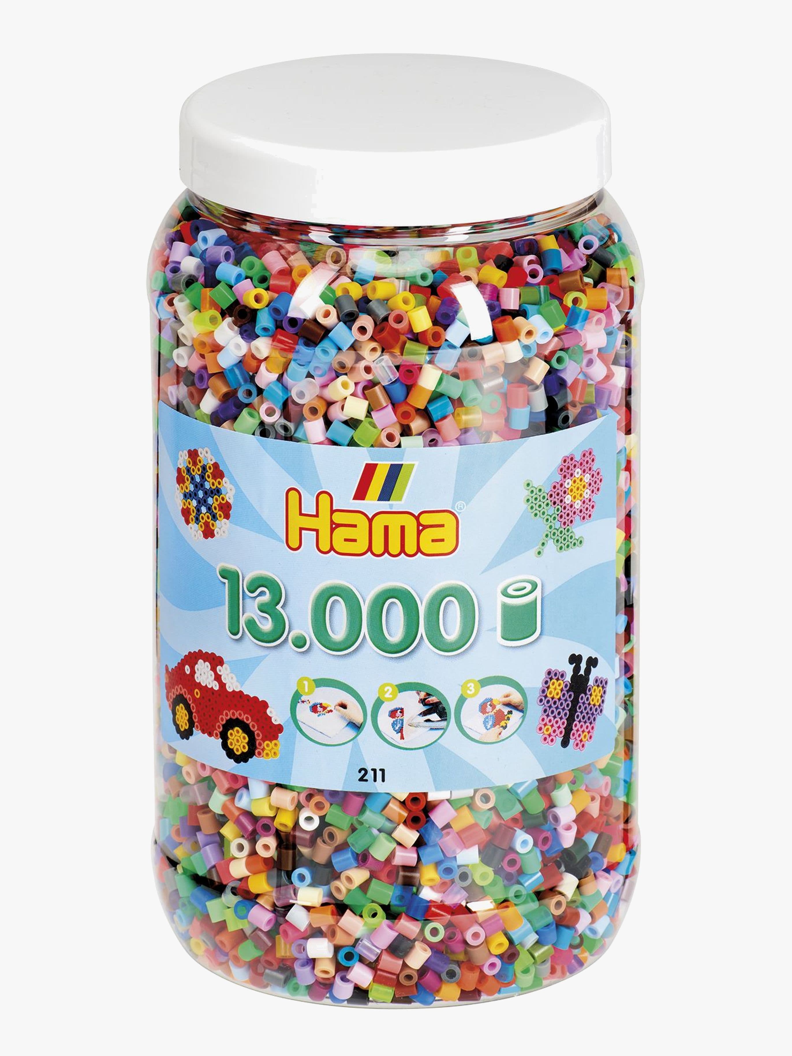 Hama Midi Askarteluhelmet 13000 Kpl Mix 68