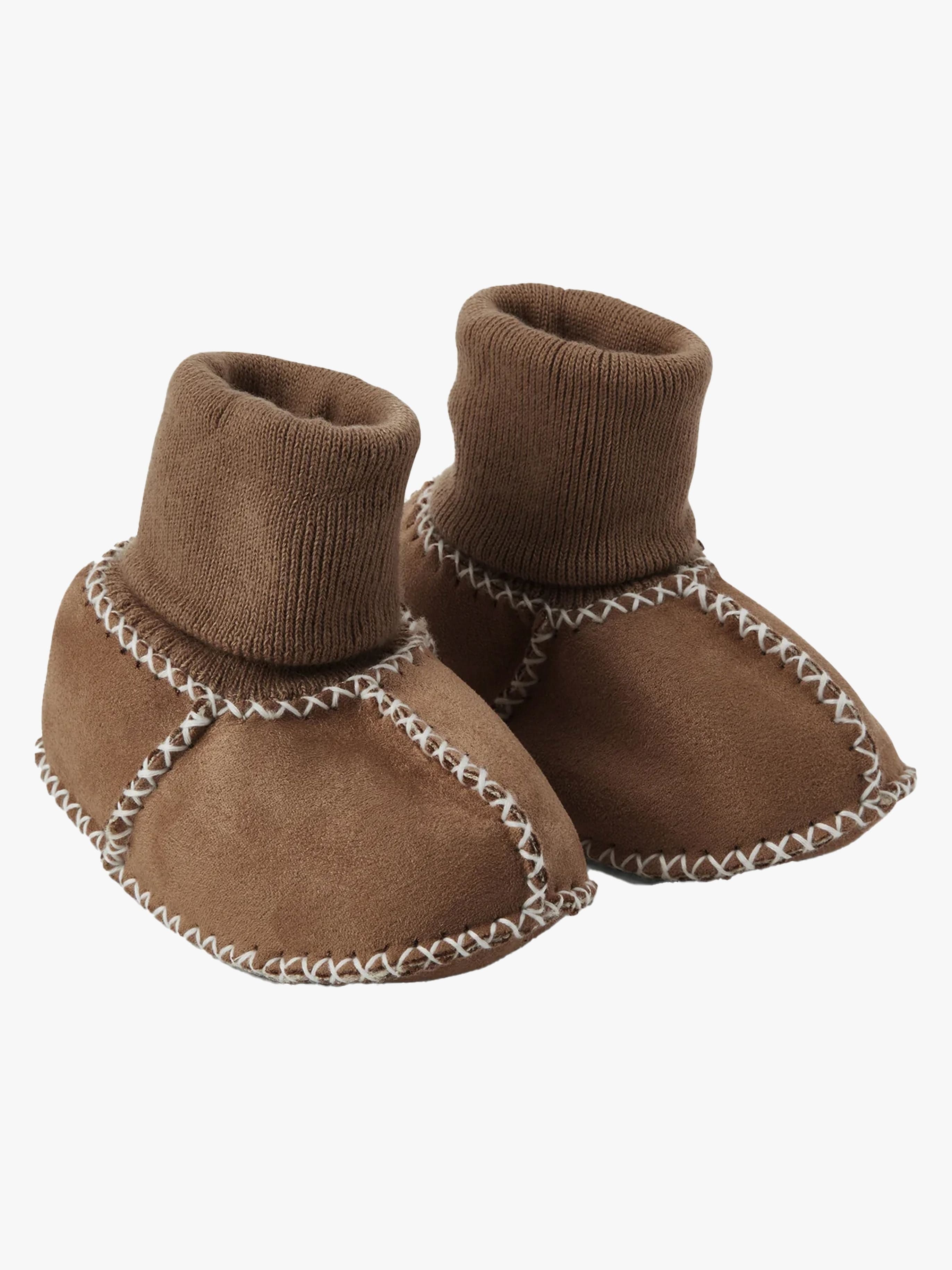 BabyMocs Cosy Mocs Töppöset, Chocolate, 0-6 kk