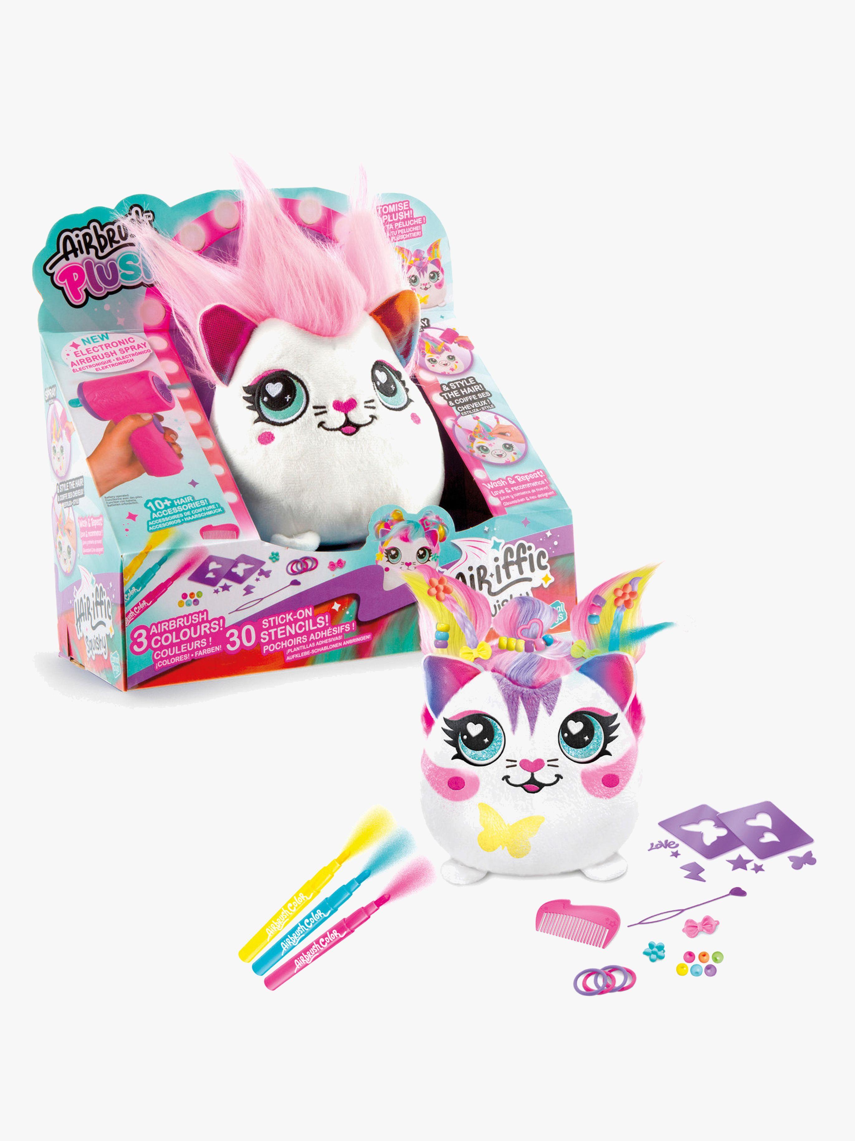 Canal Toys Airbrush Plush Hair"'iffic Squishy Pehmolelu Pal-Precious 17 cm