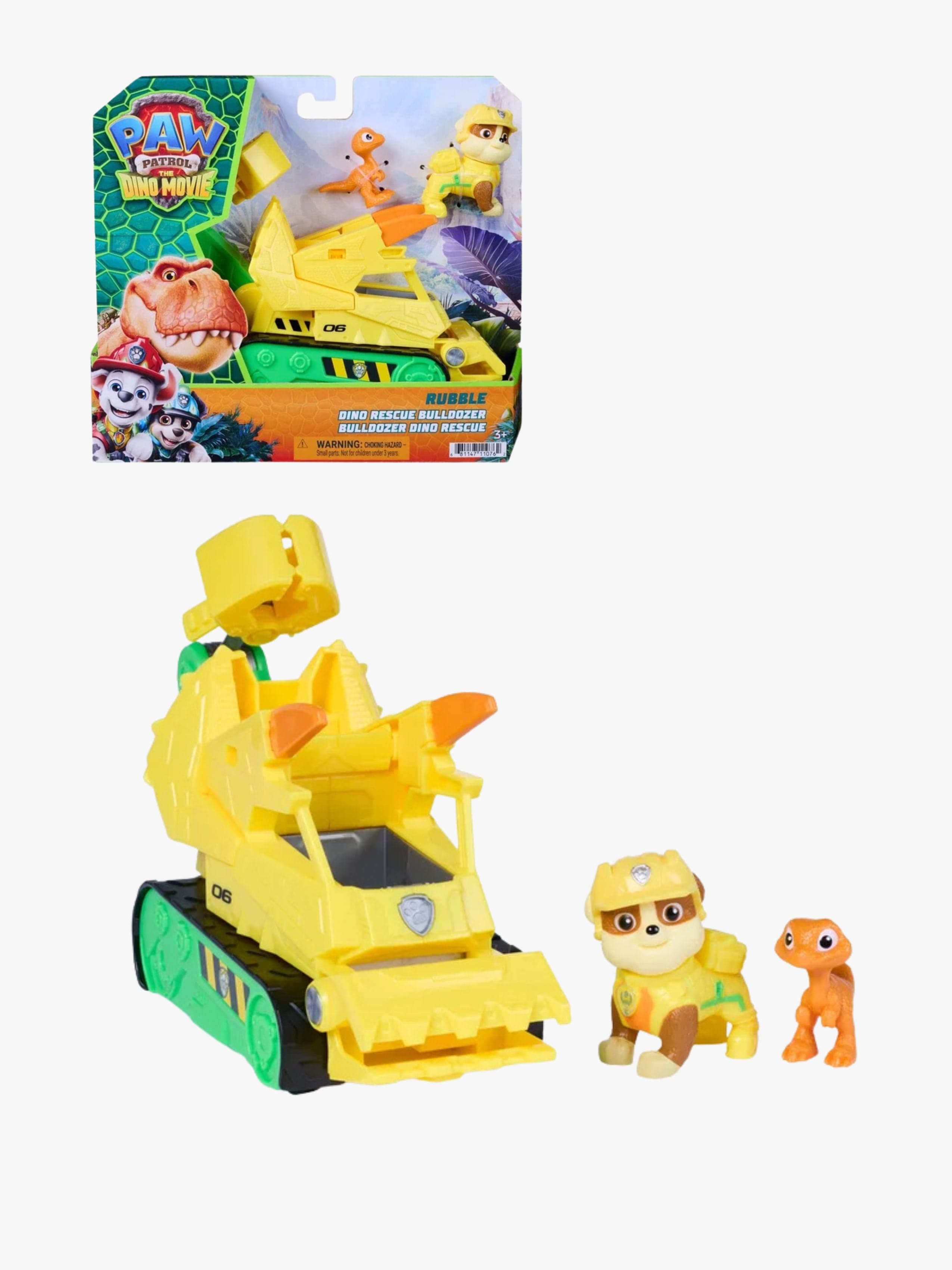 Ryhmä Hau Dinosaurus-elokuva Dino Rescue Ajoneuvo + Rolle Figuuri