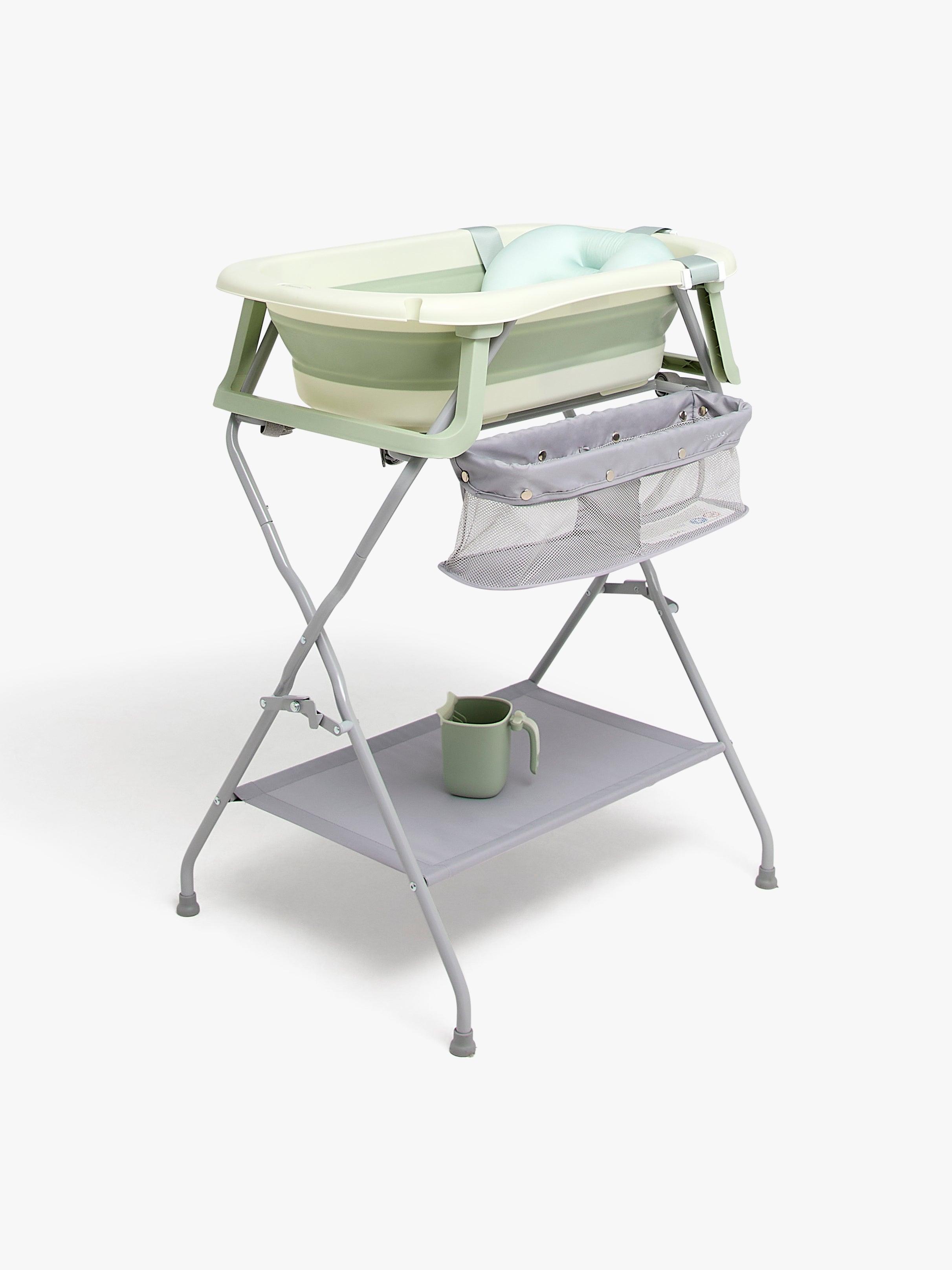 Beemoo CARE Assist Kylpyamme + Kylpytuki, Jalusta & Huuhtelukannu, Soft Green
