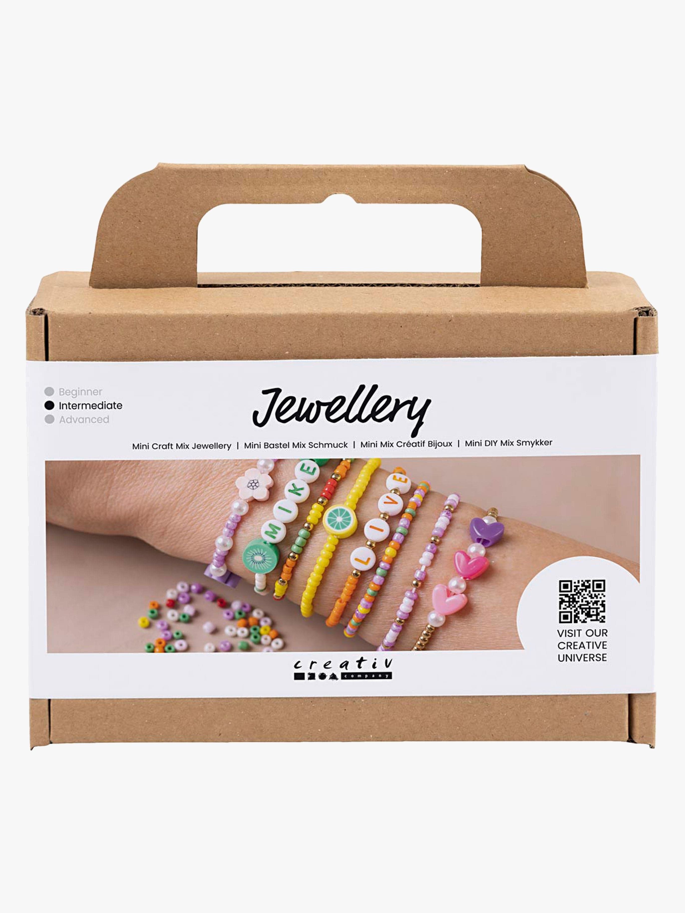 Creotime Askartelusetti DIY Korut Värikkäät Rannekorut