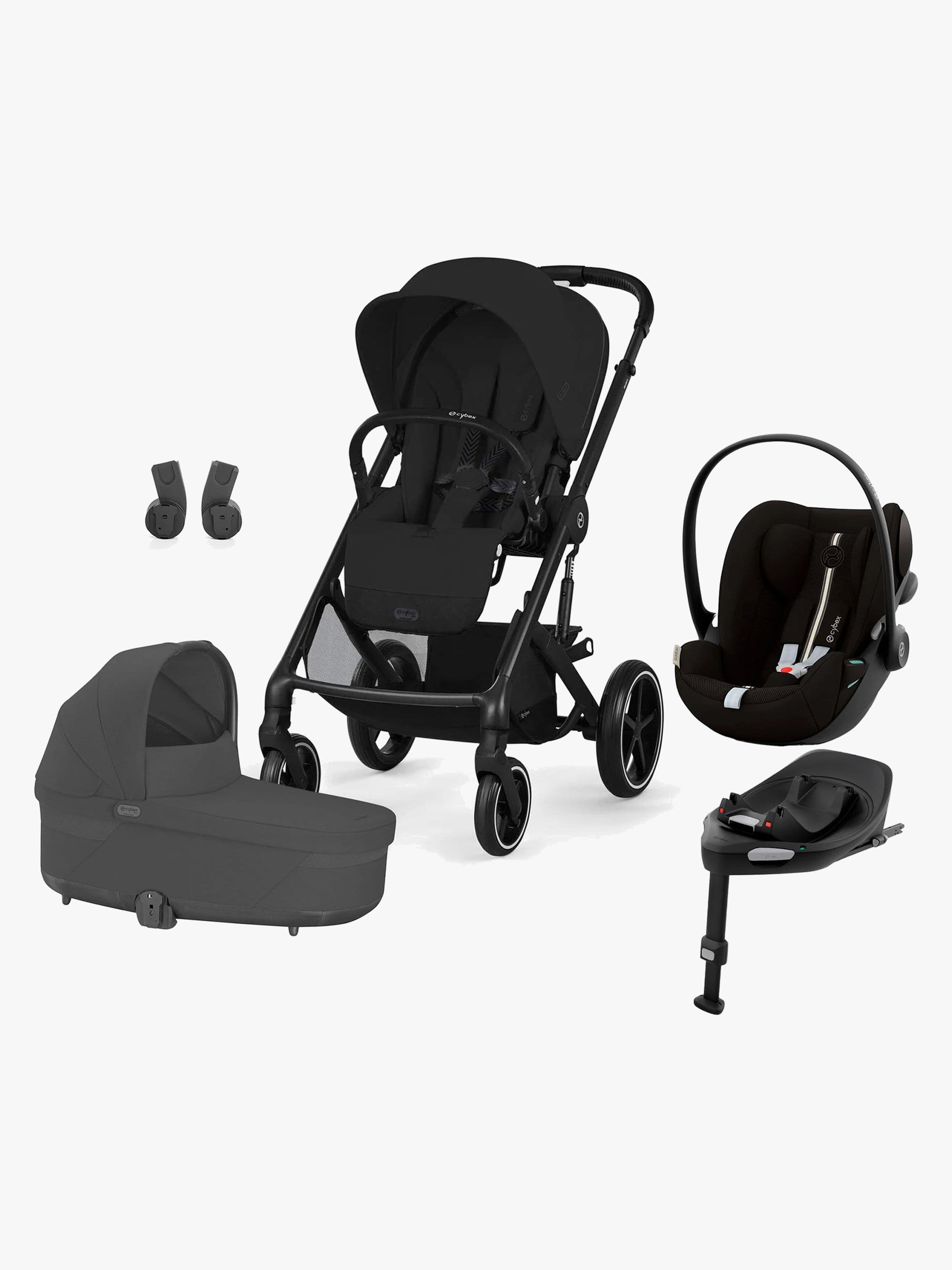 Cybex Balios S Lux Travelsystem, Moon Black