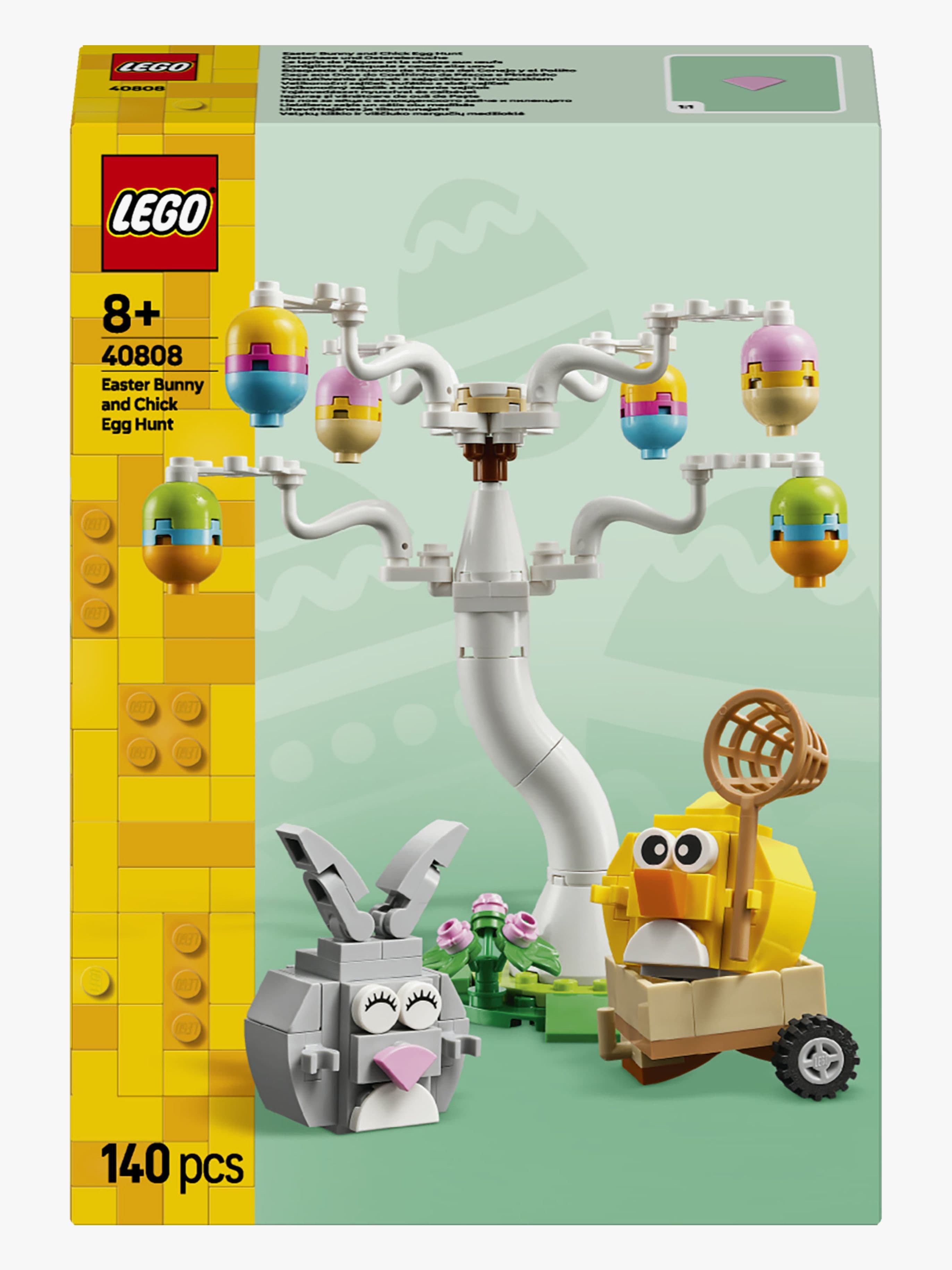 LEGO Iconic 40808 Pupu ja tipu pääsiäismunia metsästämässä