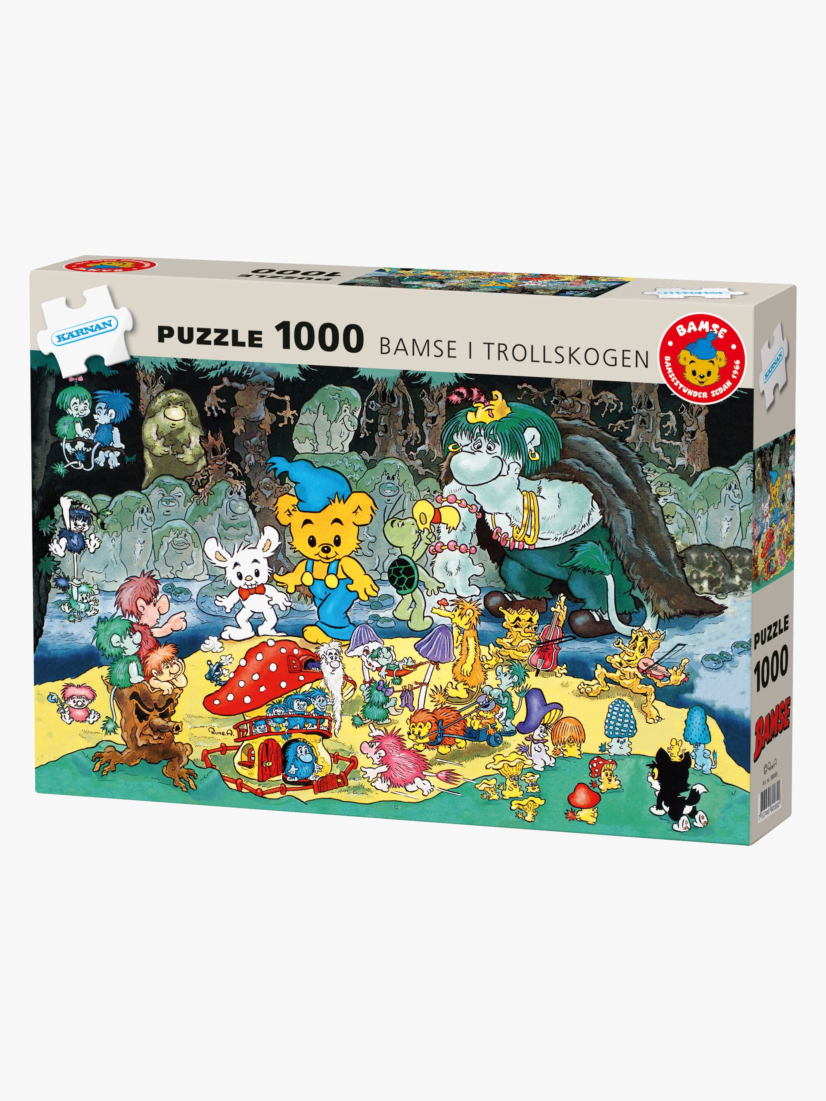 Kärnan Bamse Peikkometsässä Palapeli 1000 Osaa