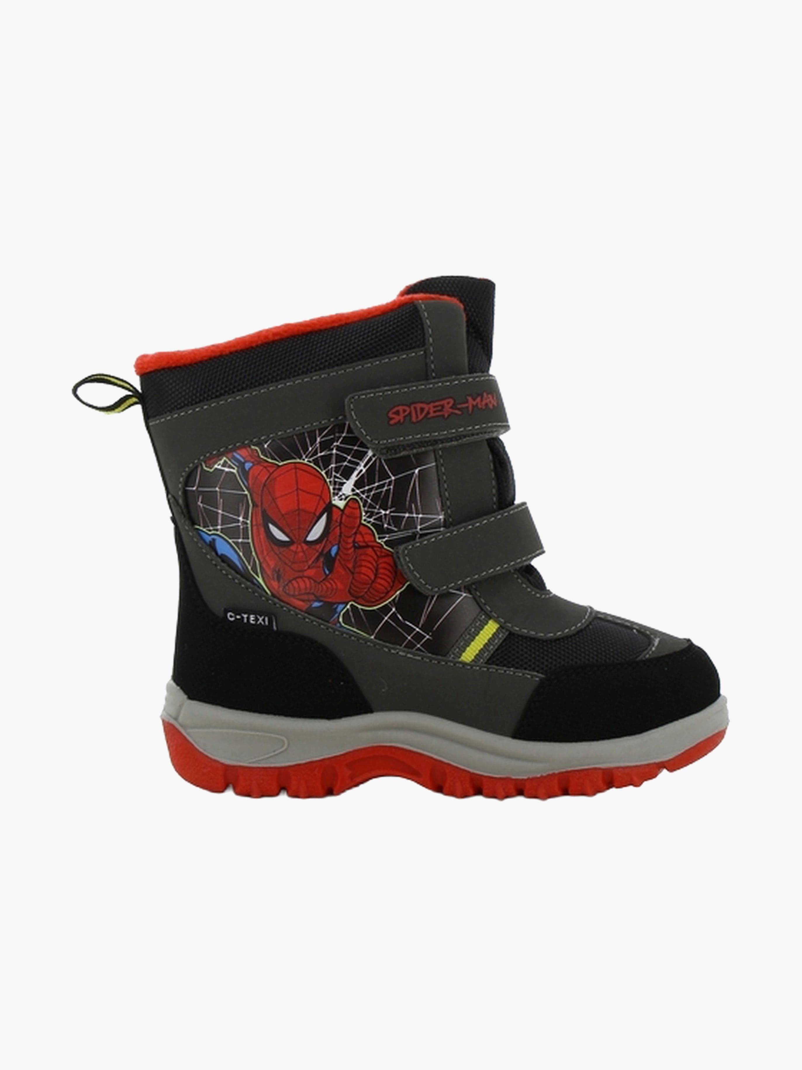 Marvel Spider-Man Talvikengät, Dark Grey/Black, 31