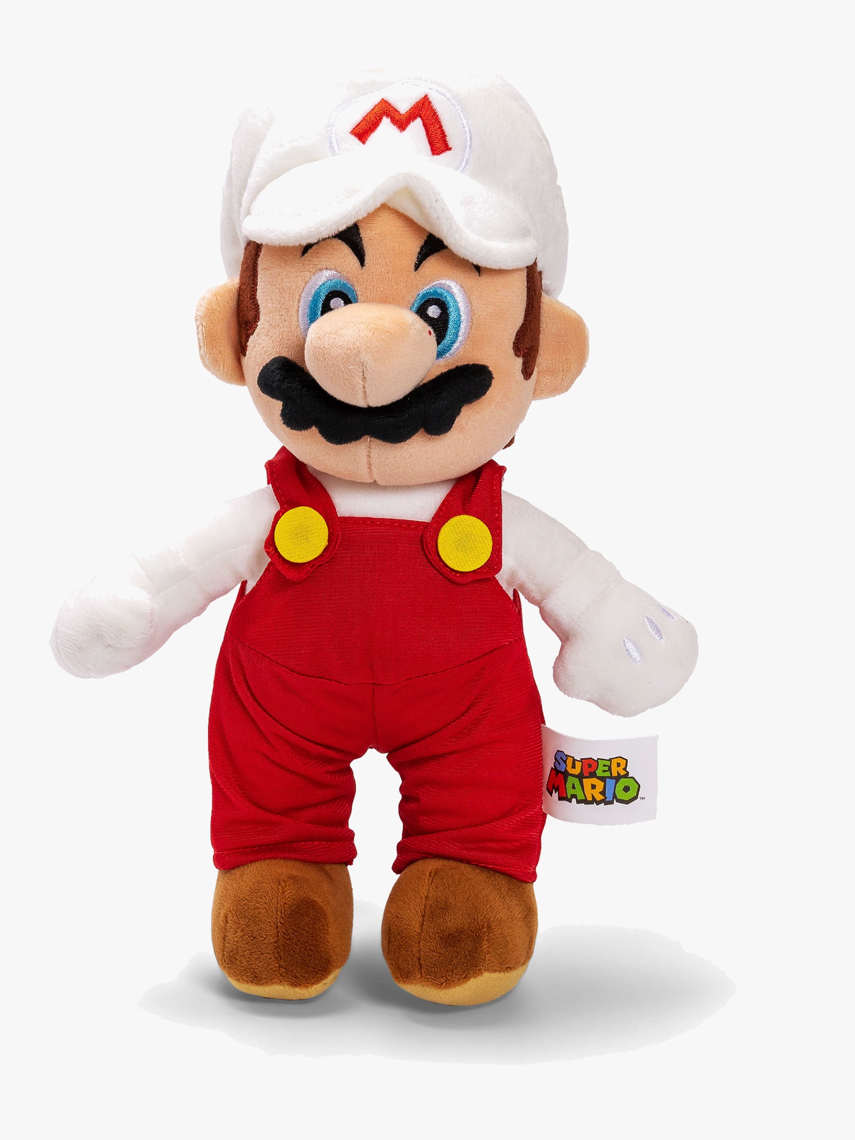 Super Mario Pehmolelu Fire Mario 30 cm