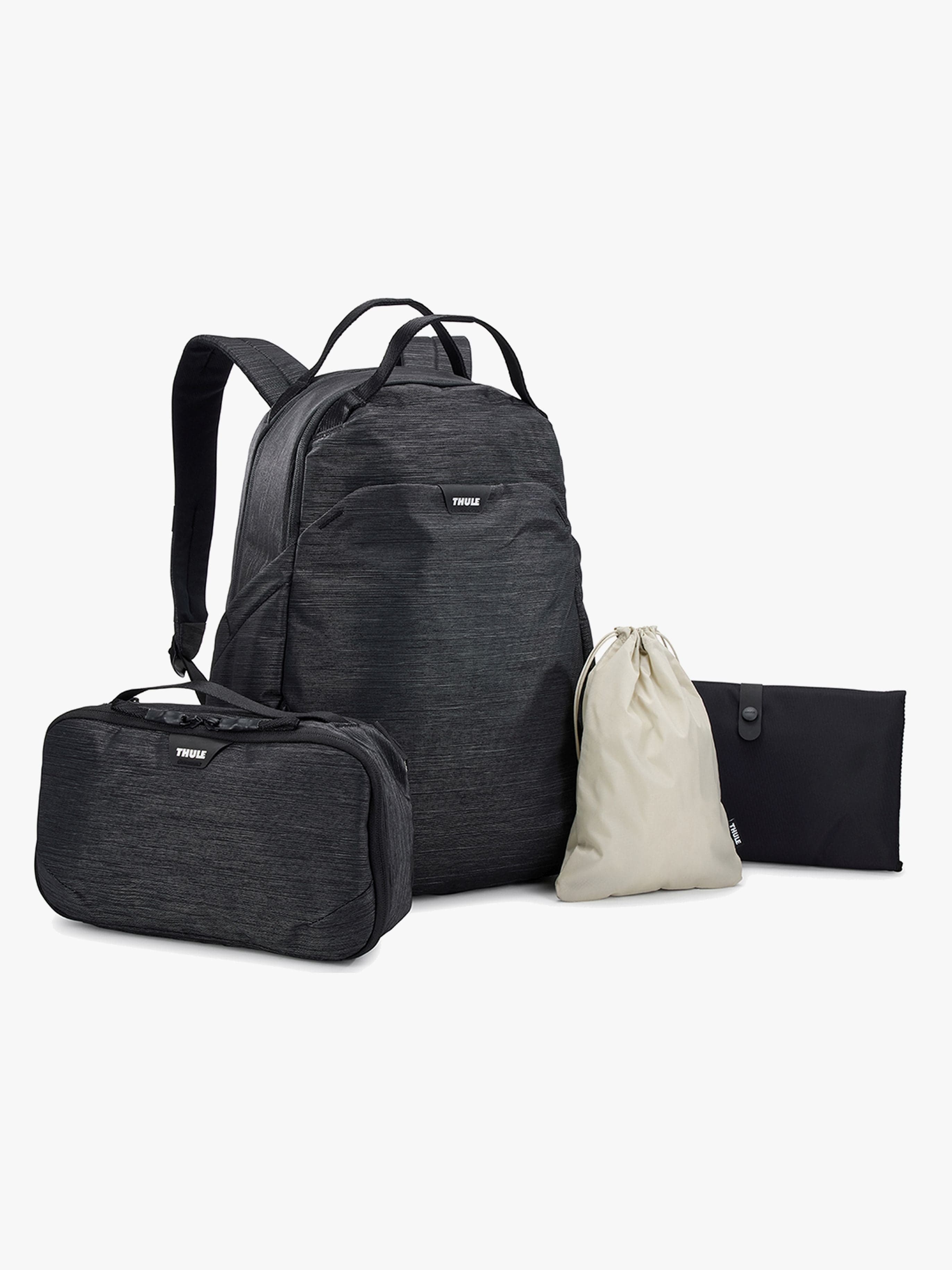 Thule Hoitolaukku Lisätarvikkeilla Backpack, Musta