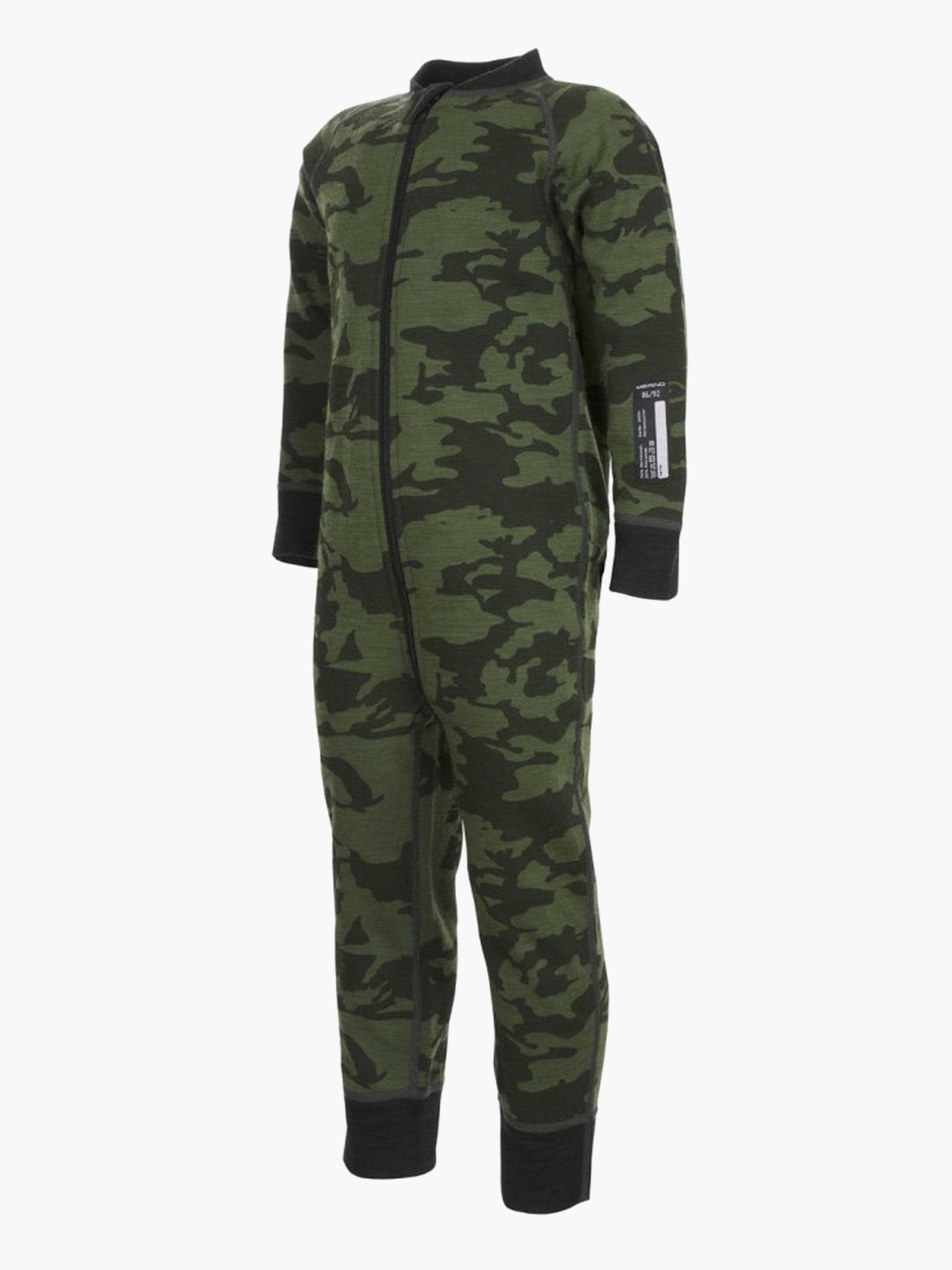 Lindberg Print Merinovillahaalari, Green, 62/68