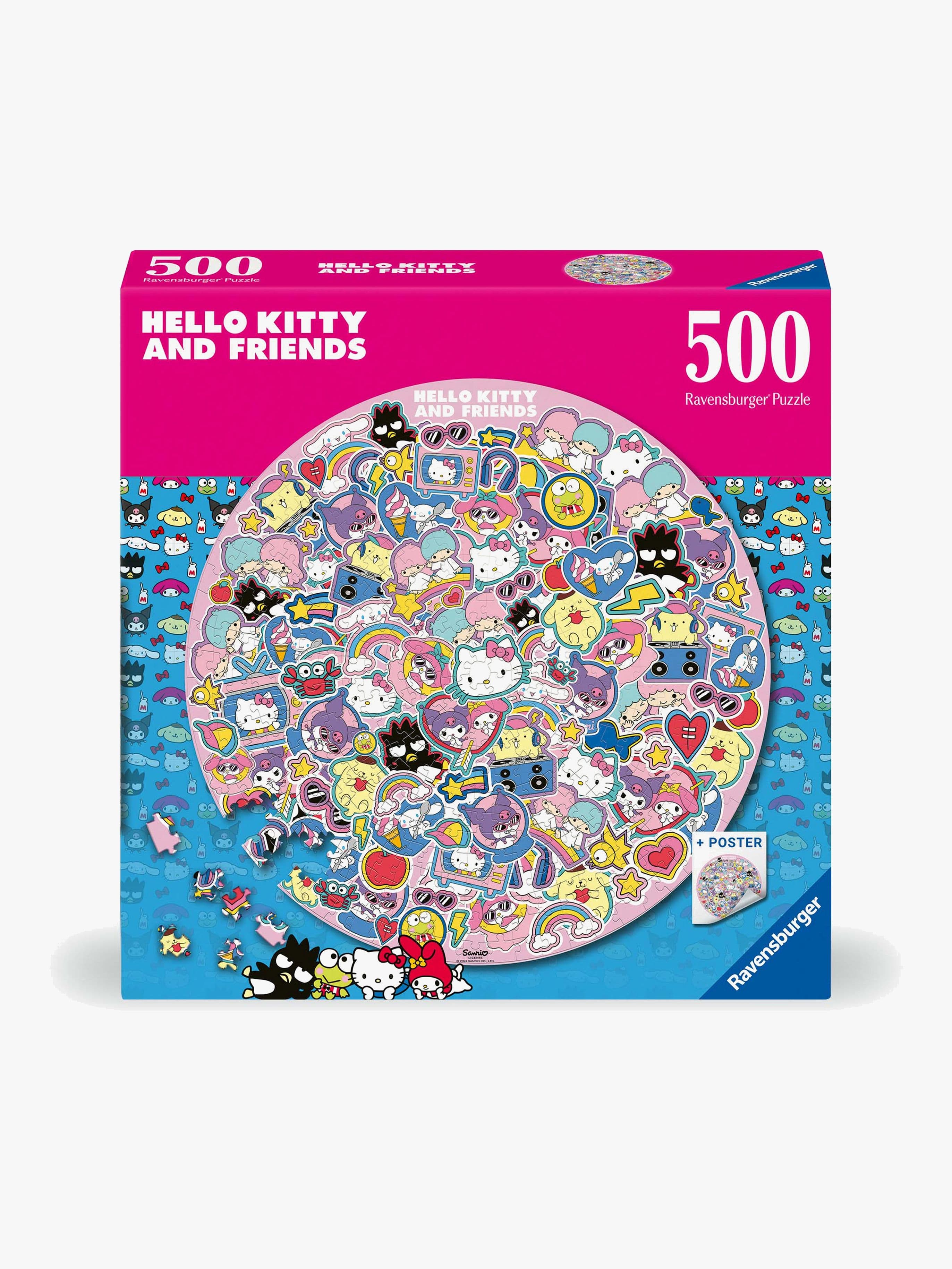 Ravensburger Pyöreä Hello Kitty Palapeli 500