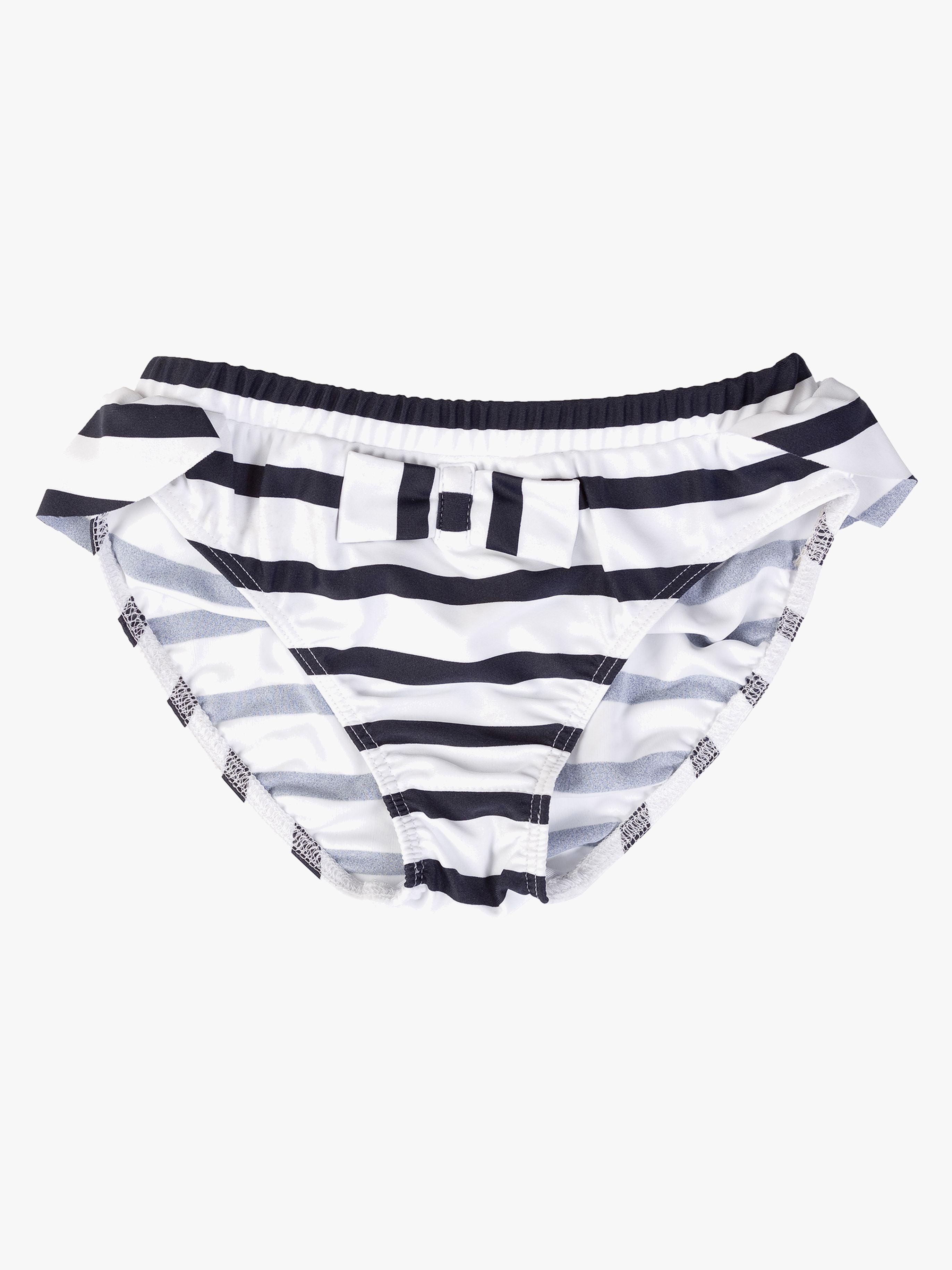 Petit Crabe Zoe Bikinihousut, Blue/White/Blue 146-152