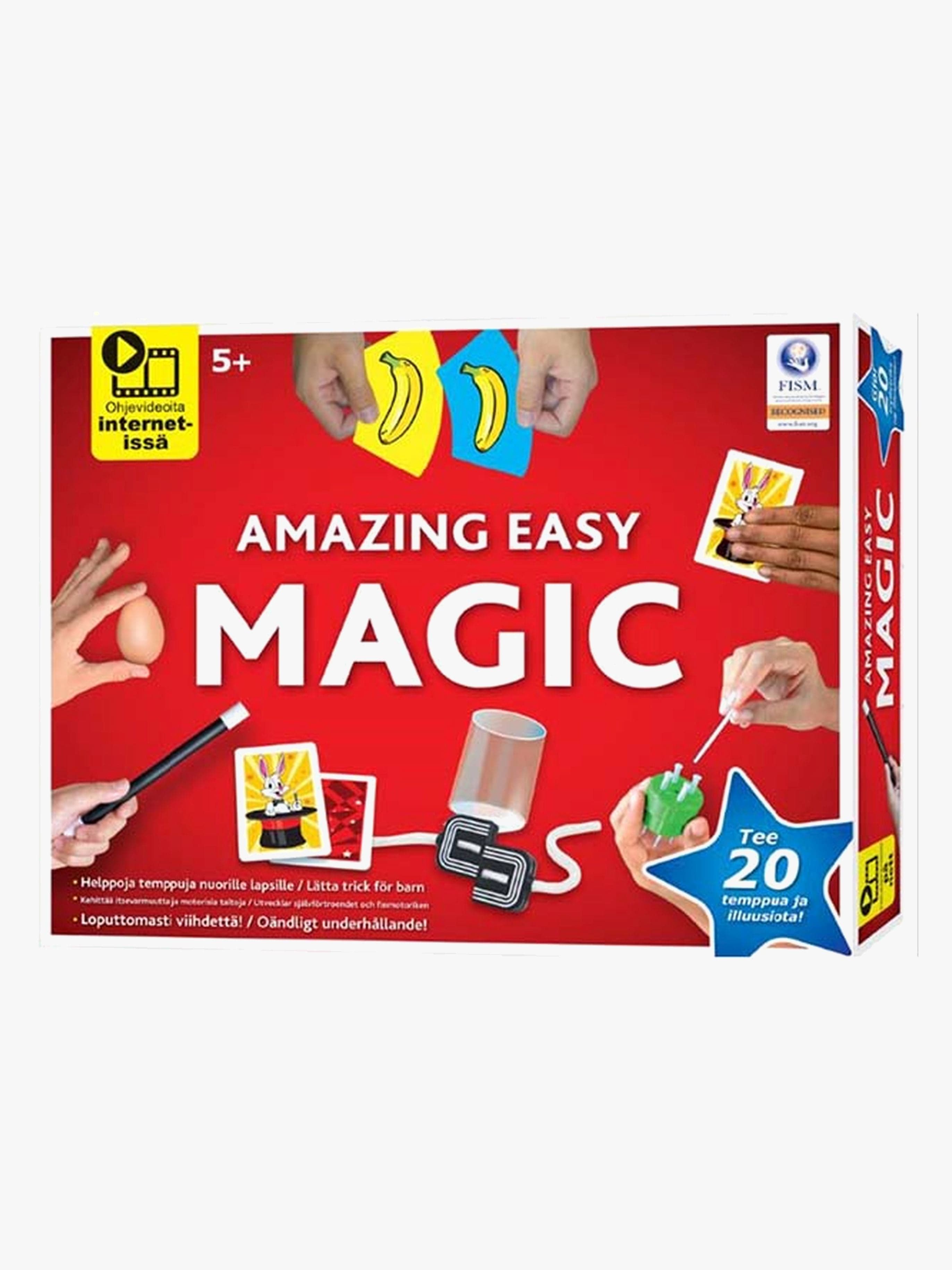 Amazing Easy Magic Taikarasia 20 Taikatemppua