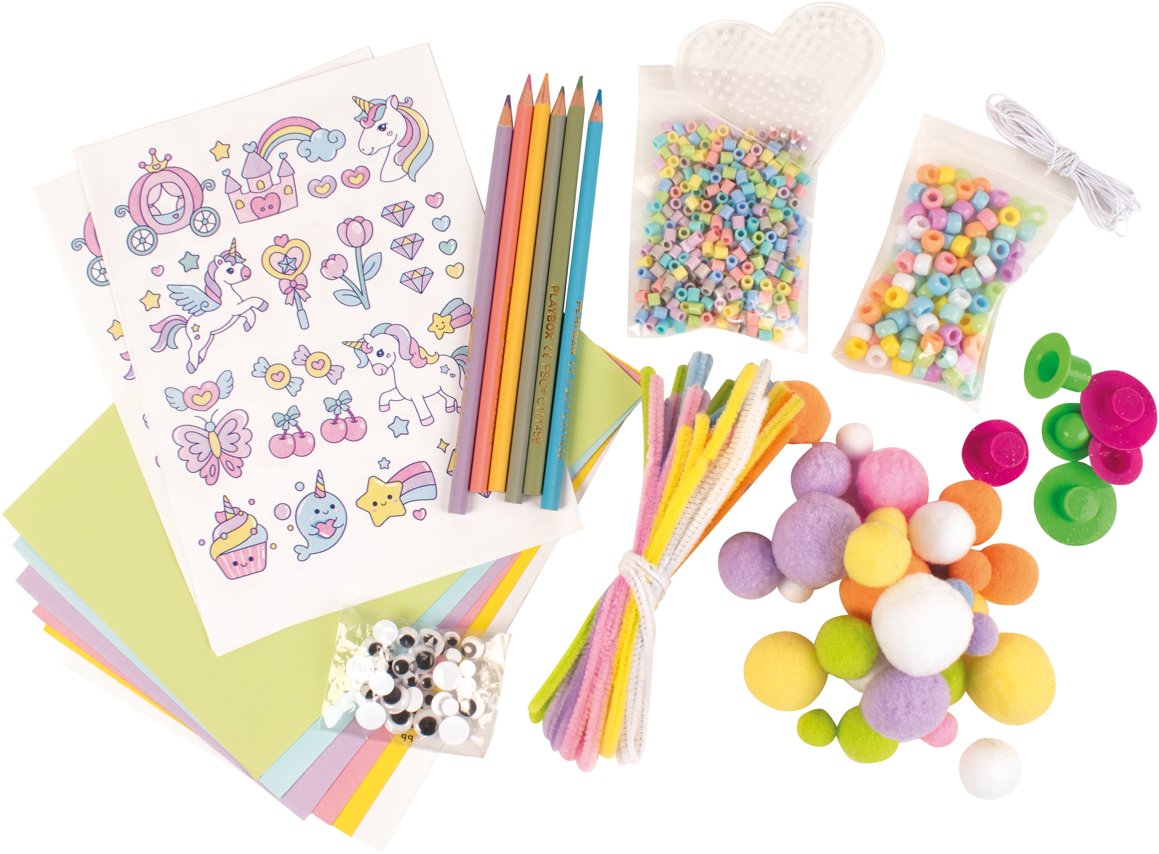Playbox Askartelusetti Pastelli