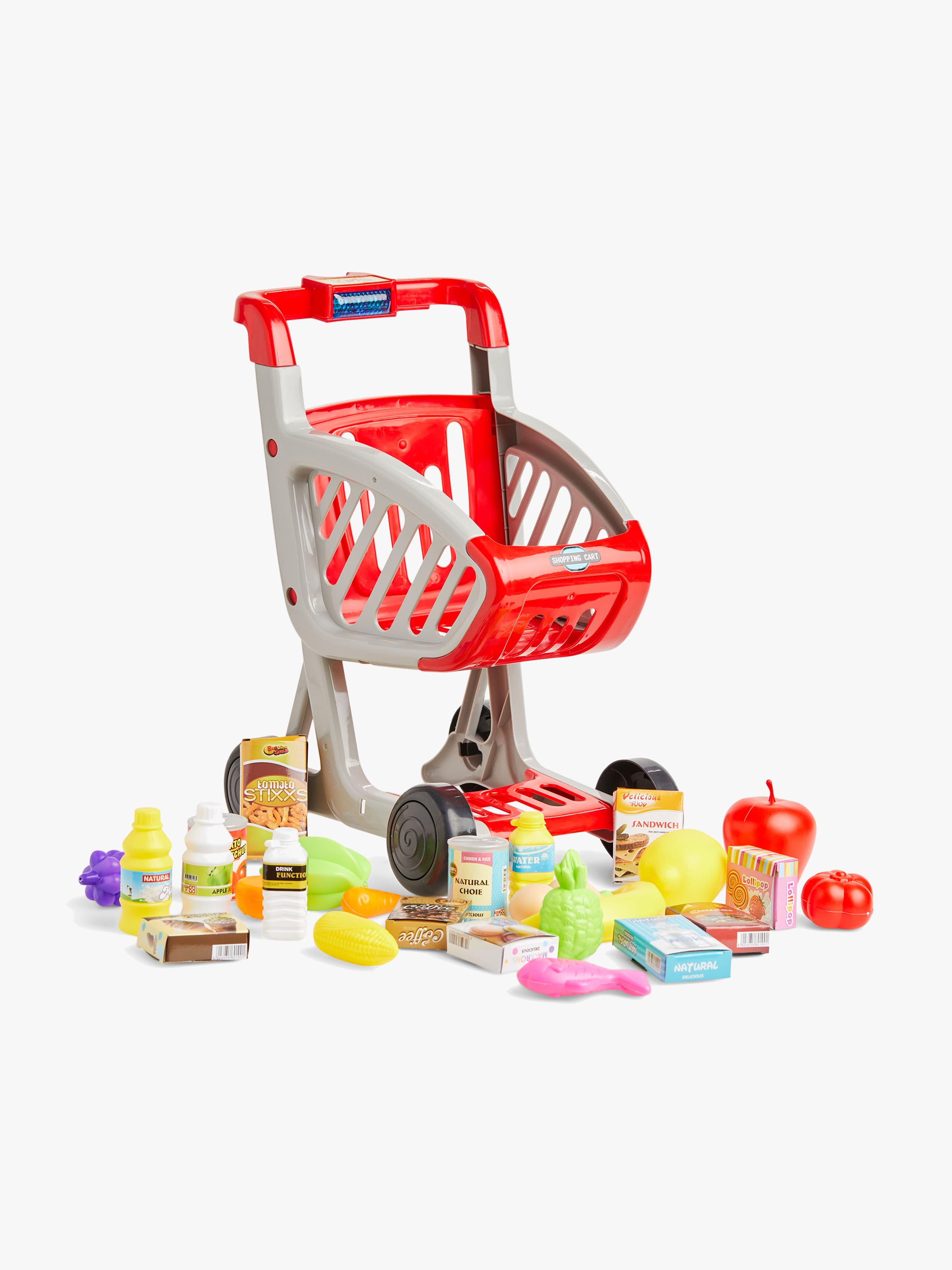 Cloudberry Castle Ostoskärry + Leikkiruoka