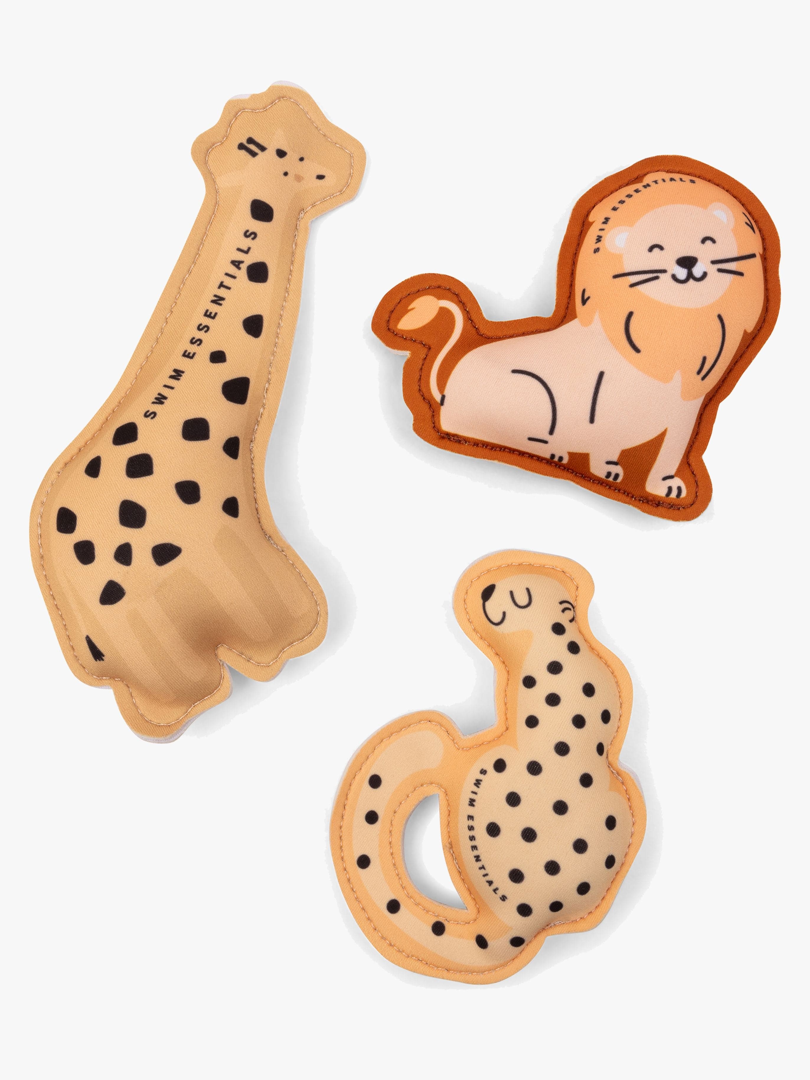 Swim Essentials Sukelluslelut 3-pack, Safari Chique