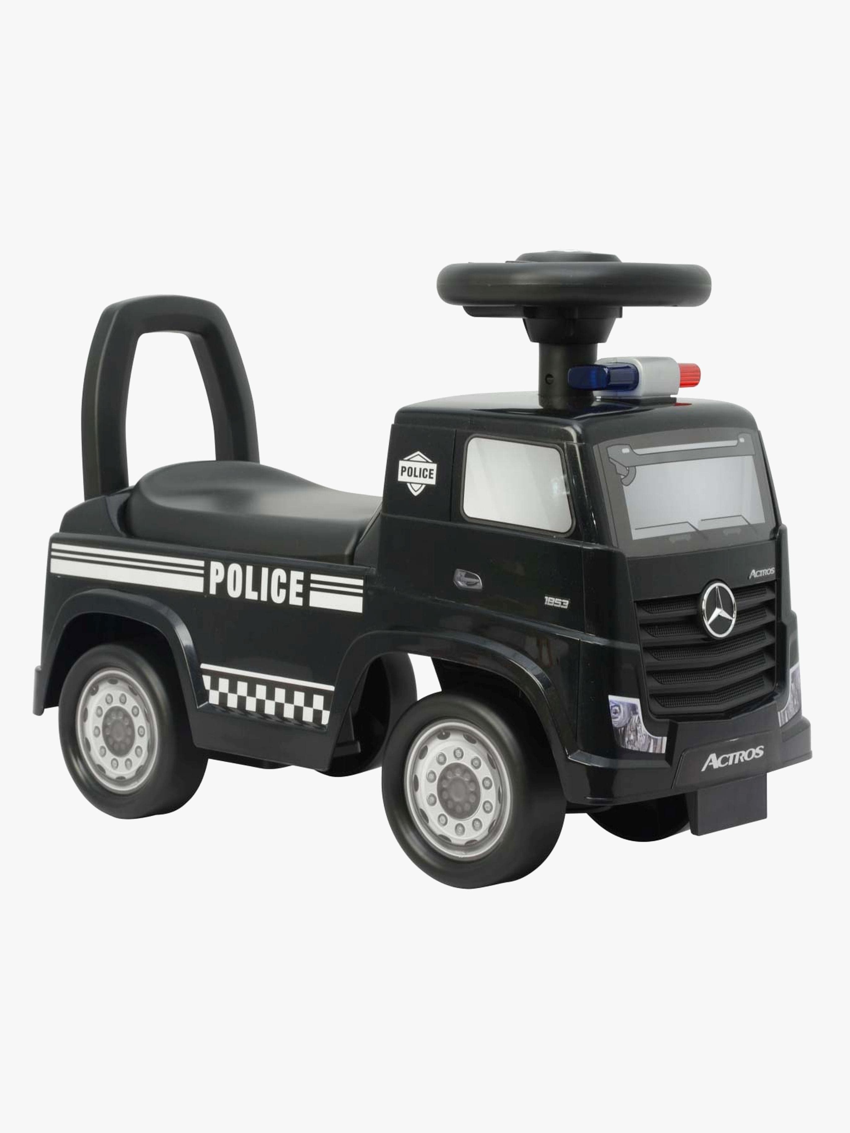 Milly Mally Potkuauto Mercedes-Benz Actros Police, Musta