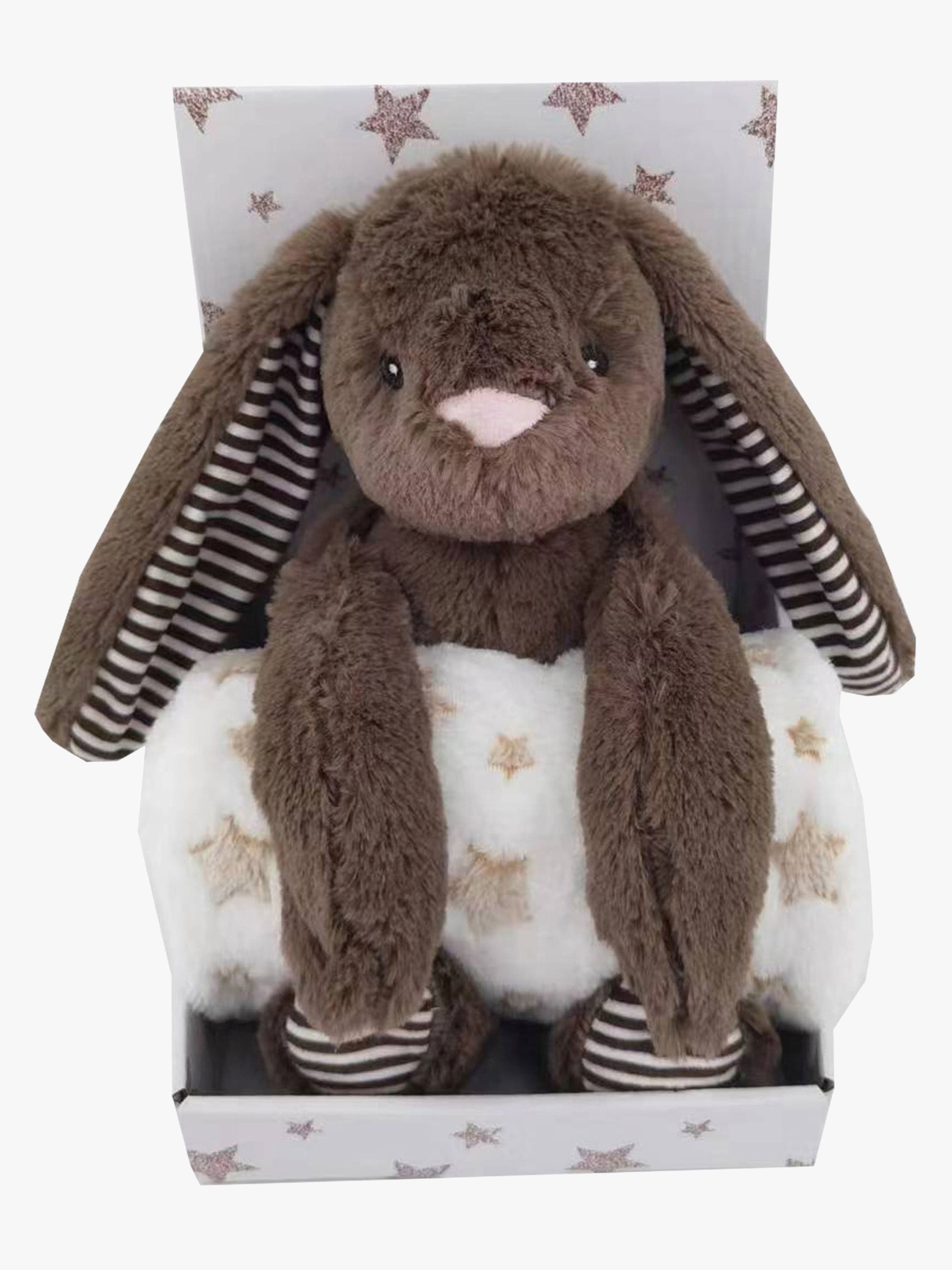 CarloBaby Fleeceviltti Beige Tähti & Pupu