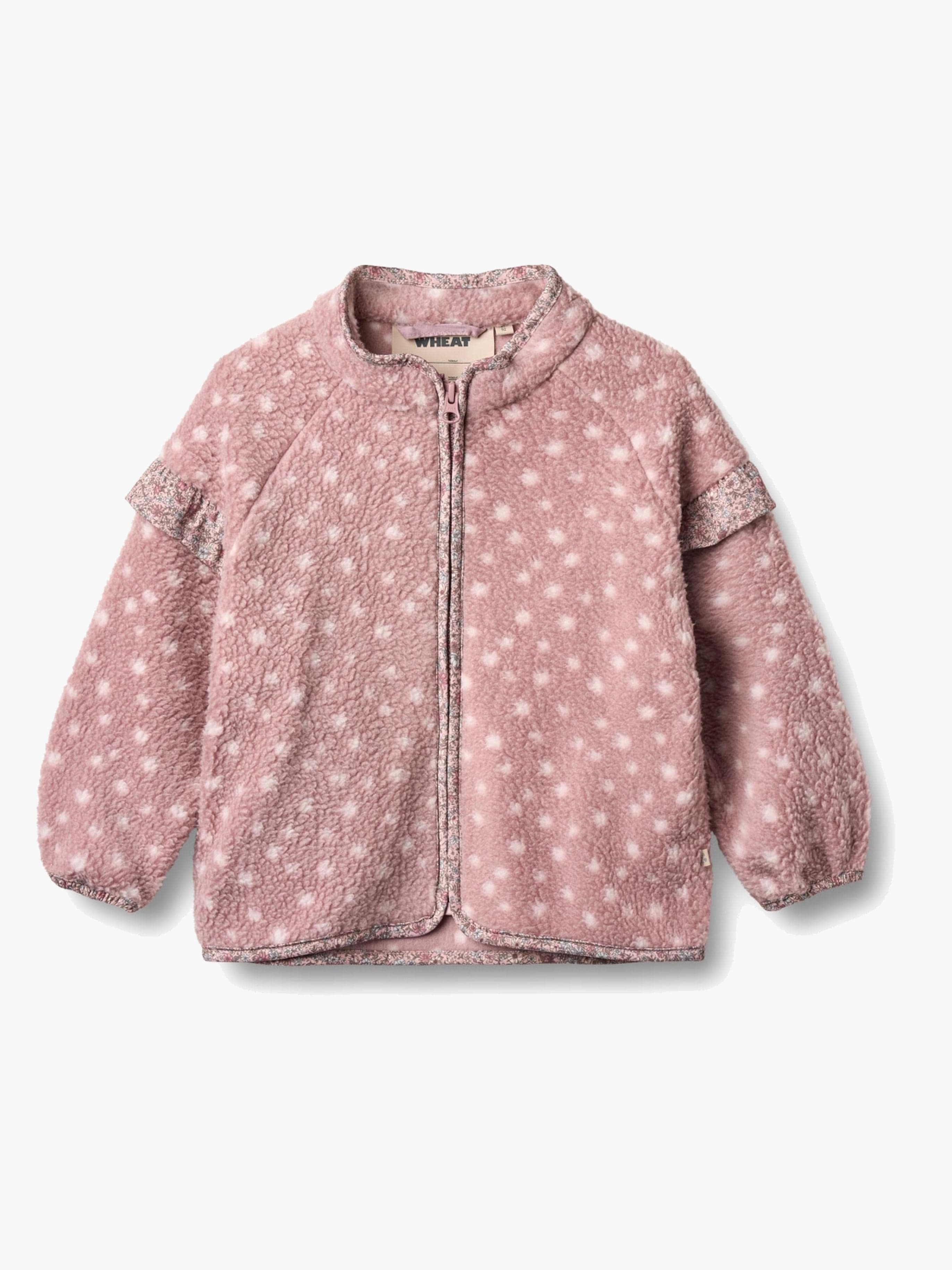 Wheat Ellena Fleecetakki, Rosewood Dots, 128