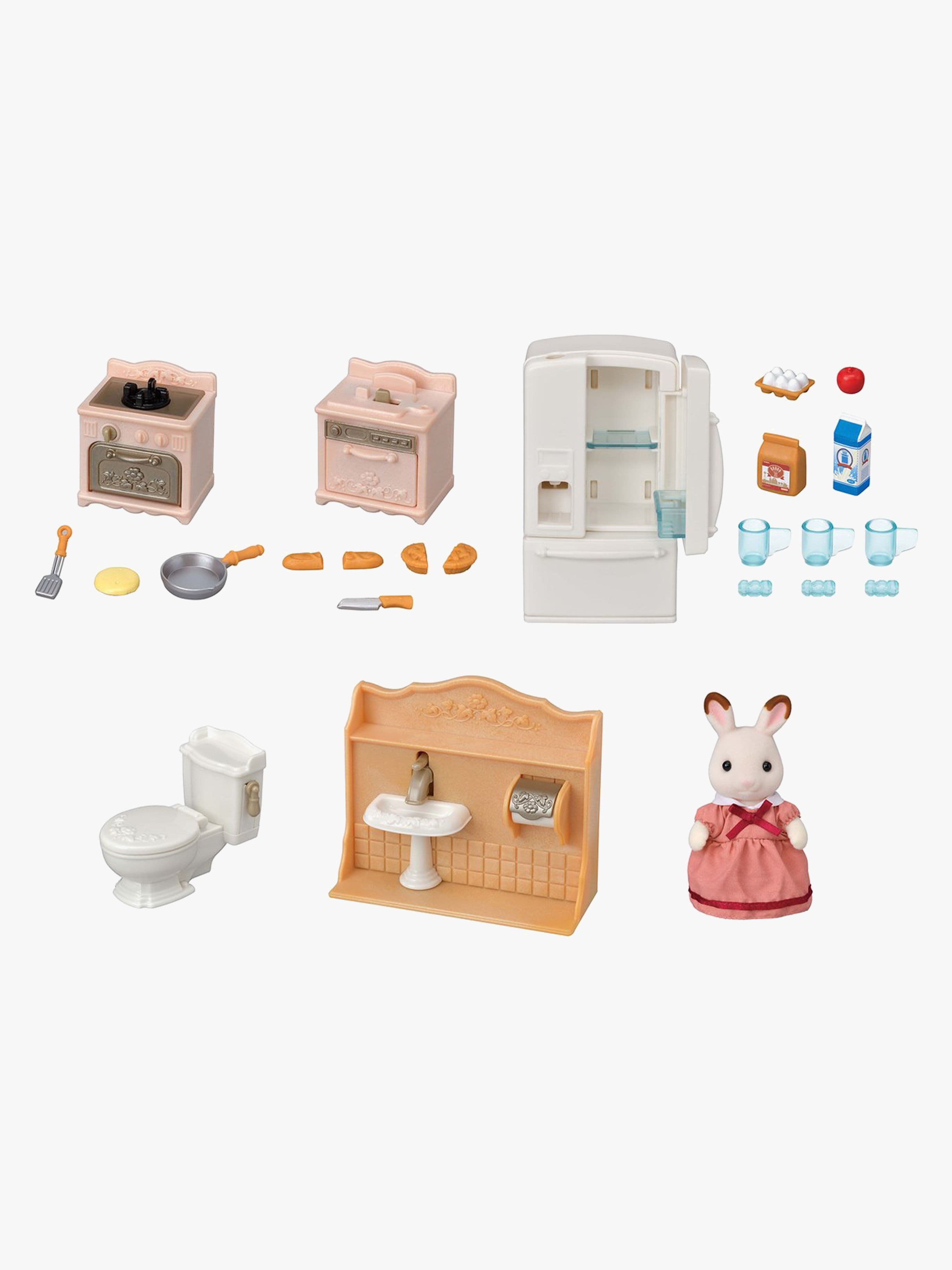 Sylvanian Families Nukkekodin Kalusteet + Figuuri