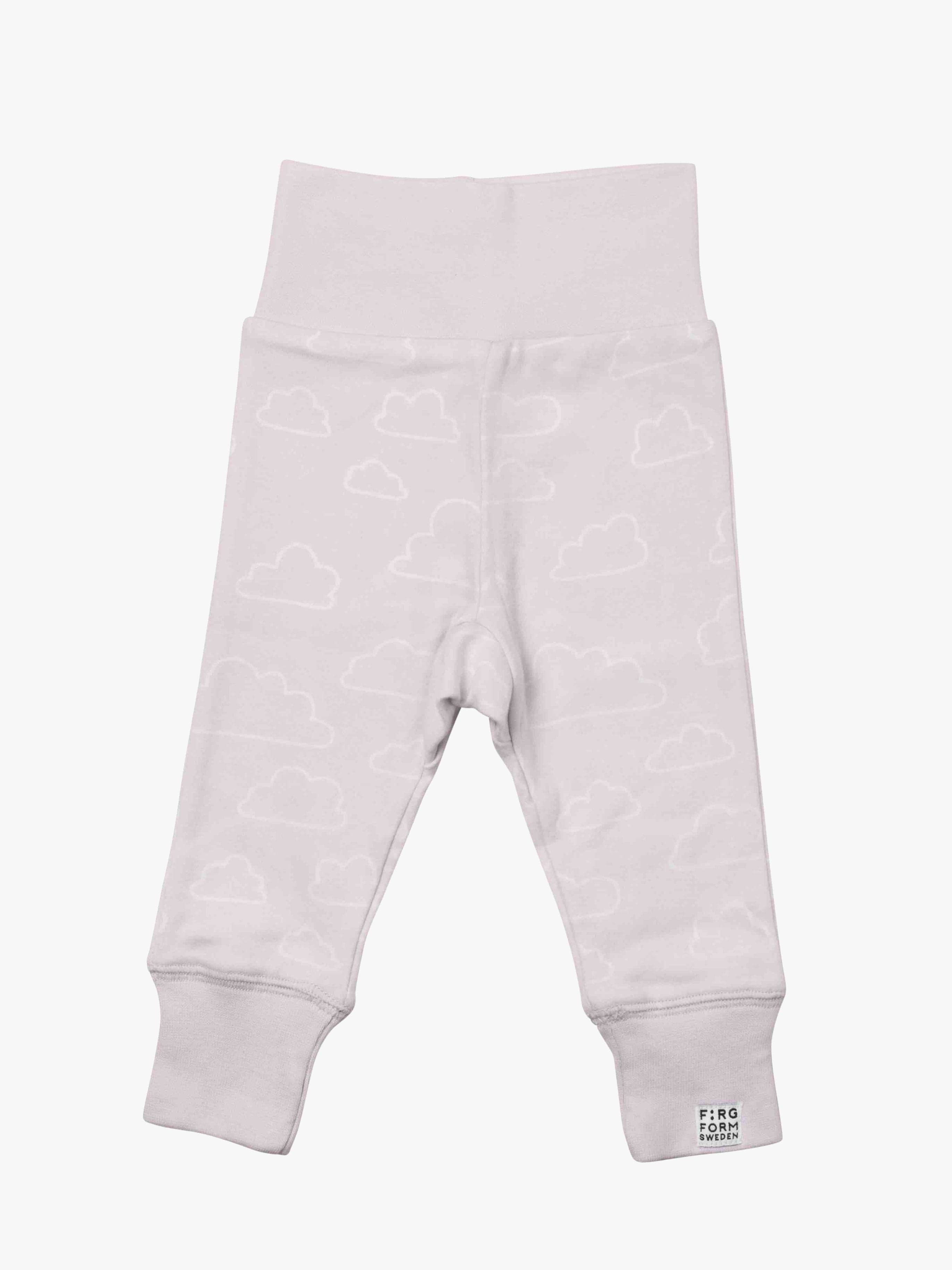 Färg & Form Moln Kontur Housut, Vaaleanpunainen Stl 74