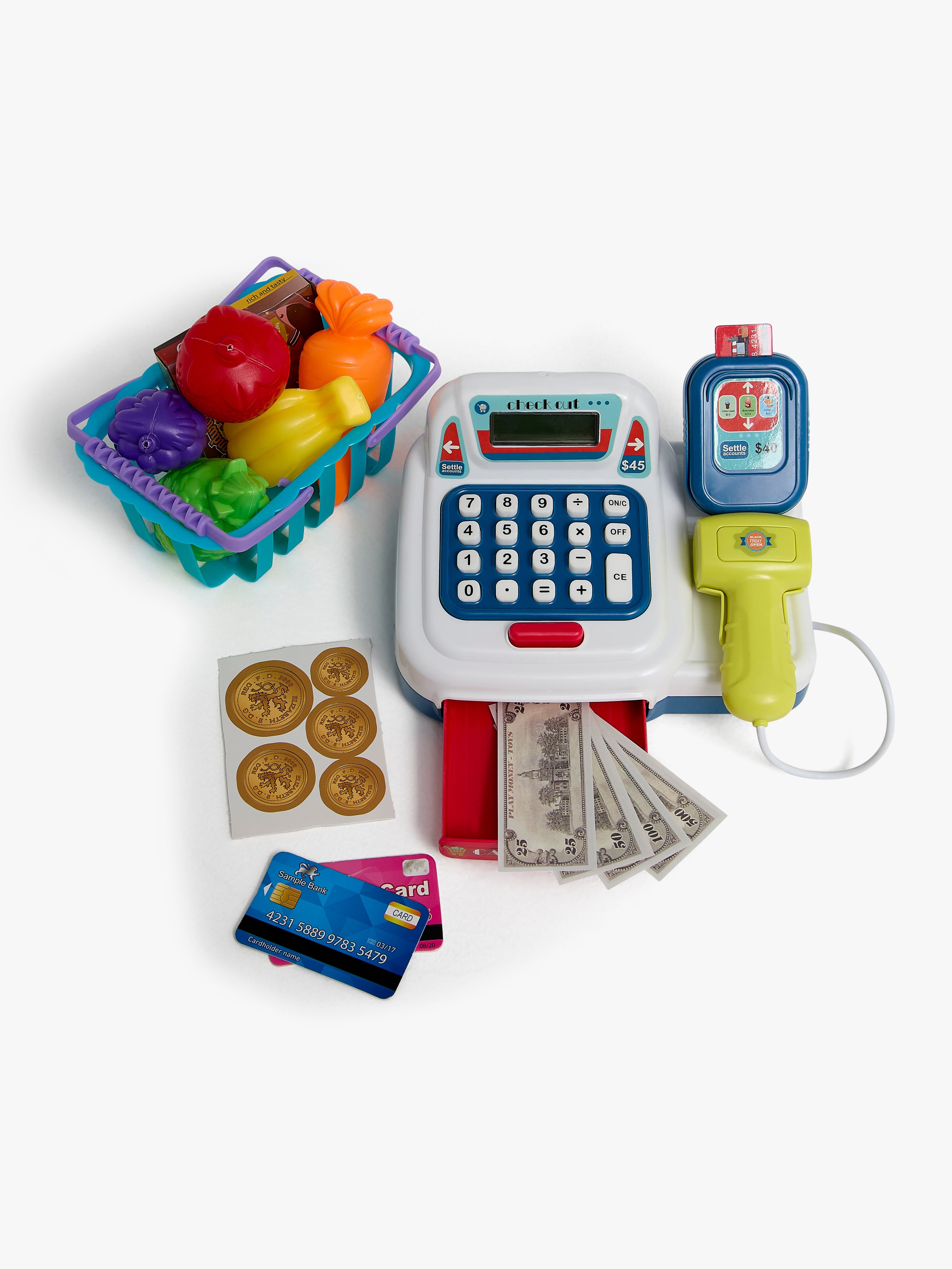 Cloudberry Castle Kassakone + Ääni- & Valotehosteet, Valkoinen