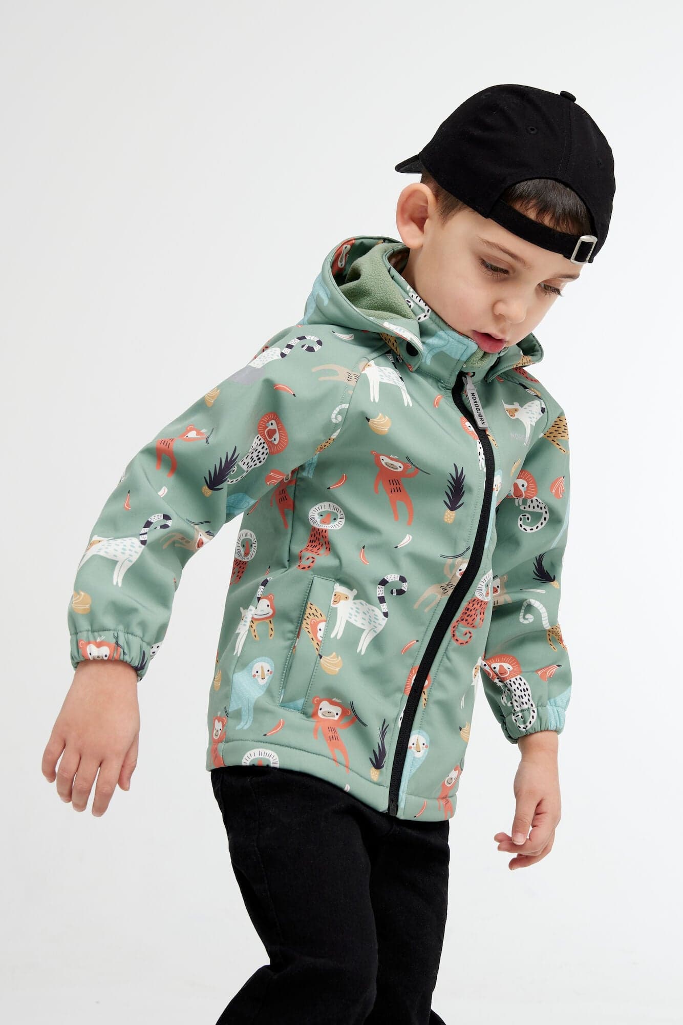 Nordbjørn Mollö Softshell-Takki, Monkey Business Green Bay, 92