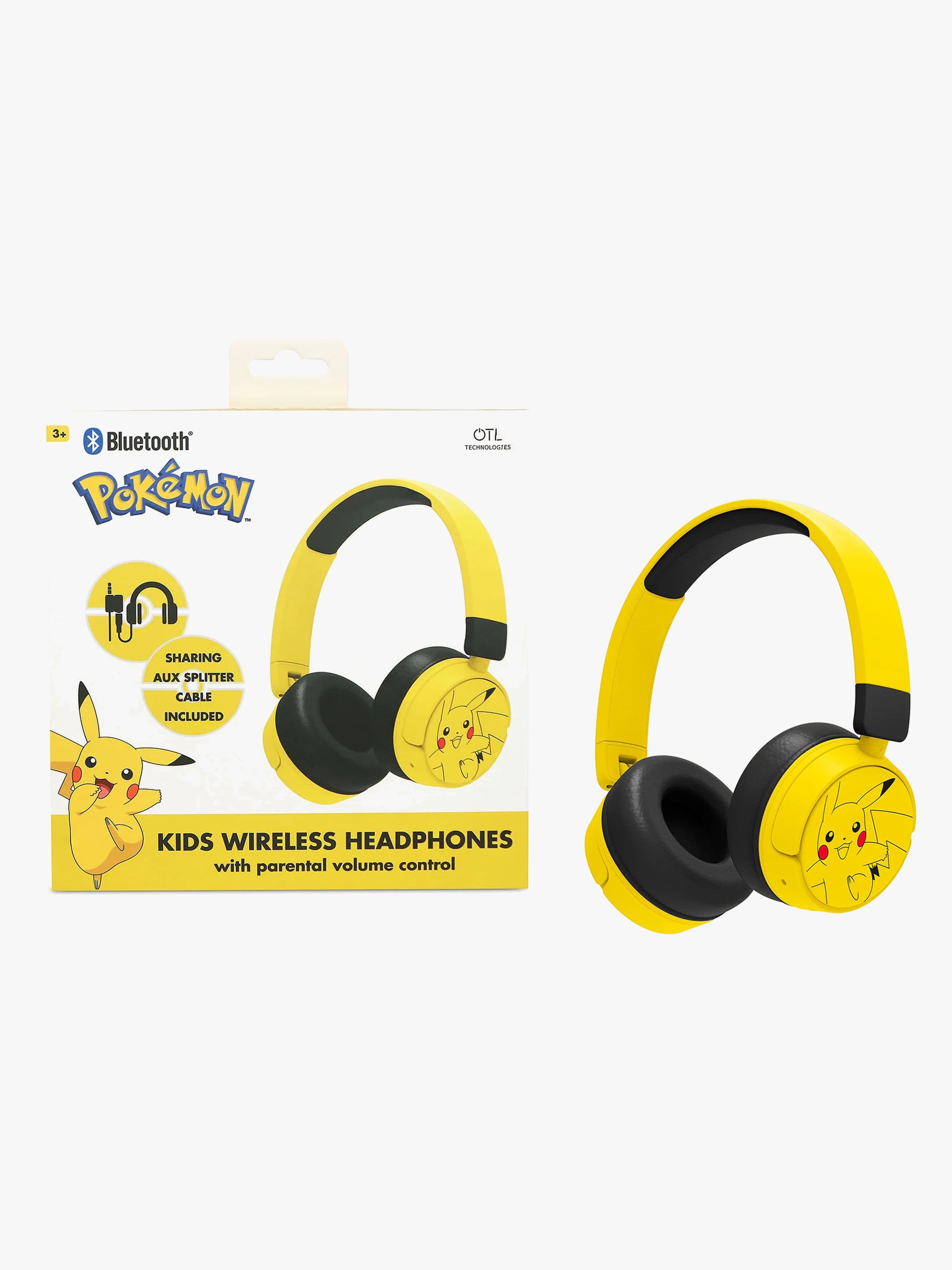 Pokémon Langattomat Kuulokkeet 85dB-95dB Sharing AUX