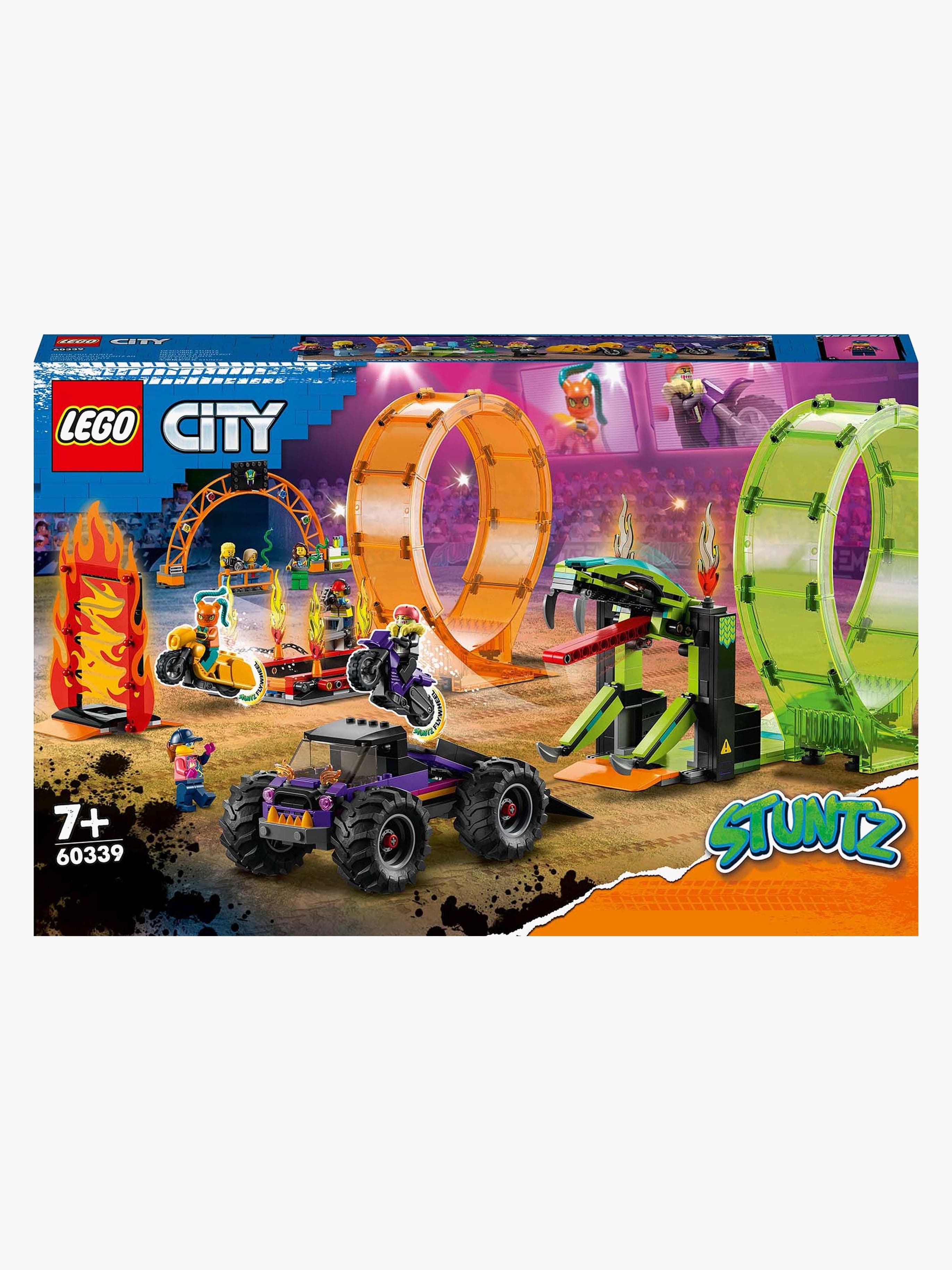 LEGO City 60339 Kahden Silmukan Stunttishow’N Areena