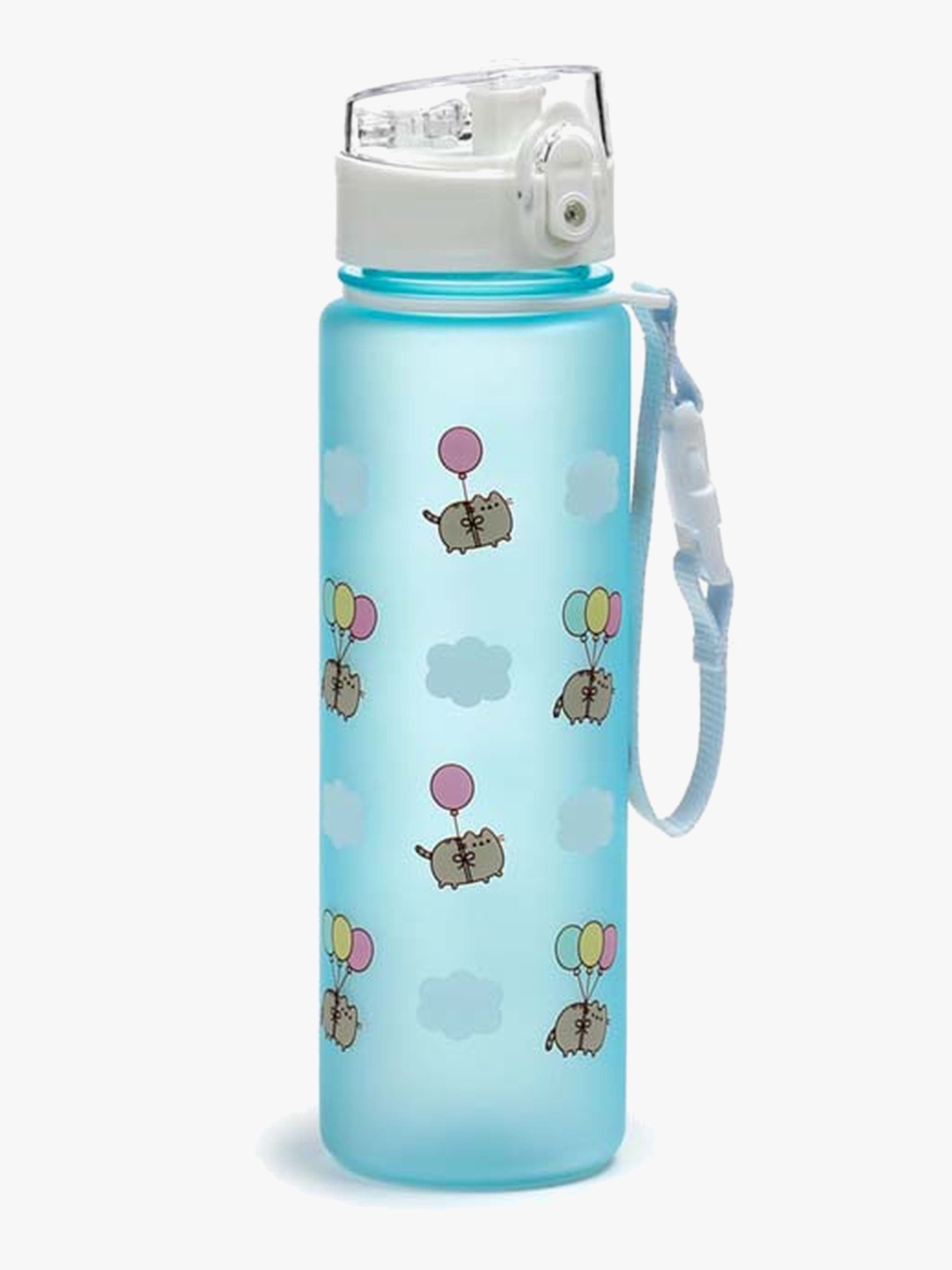Pusheen The Cat Pop Top Särkymätön Juomapullo 600 ml, Balloons
