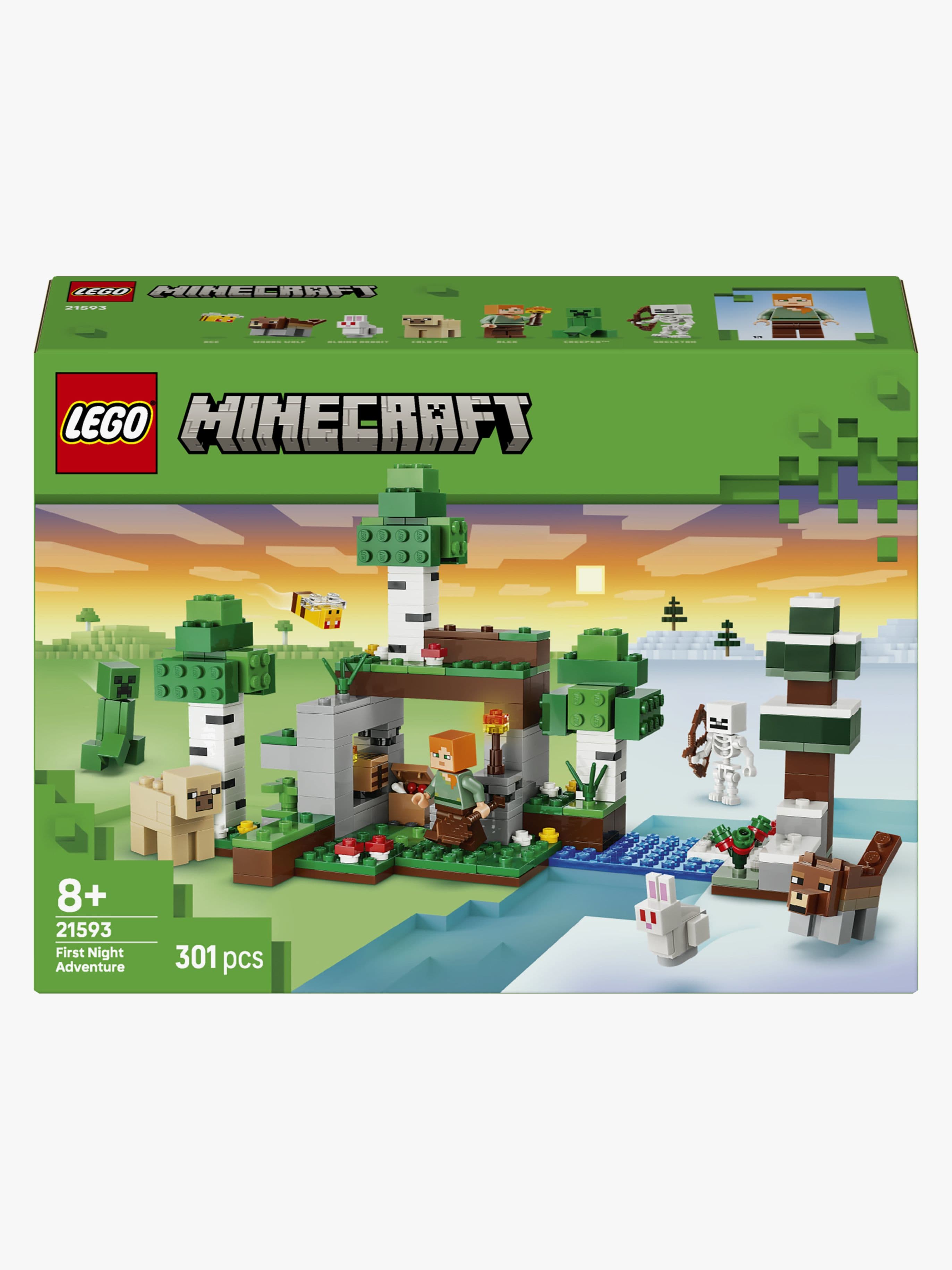 LEGO Minecraft 21593 Ensimmäisen yön seikkailu
