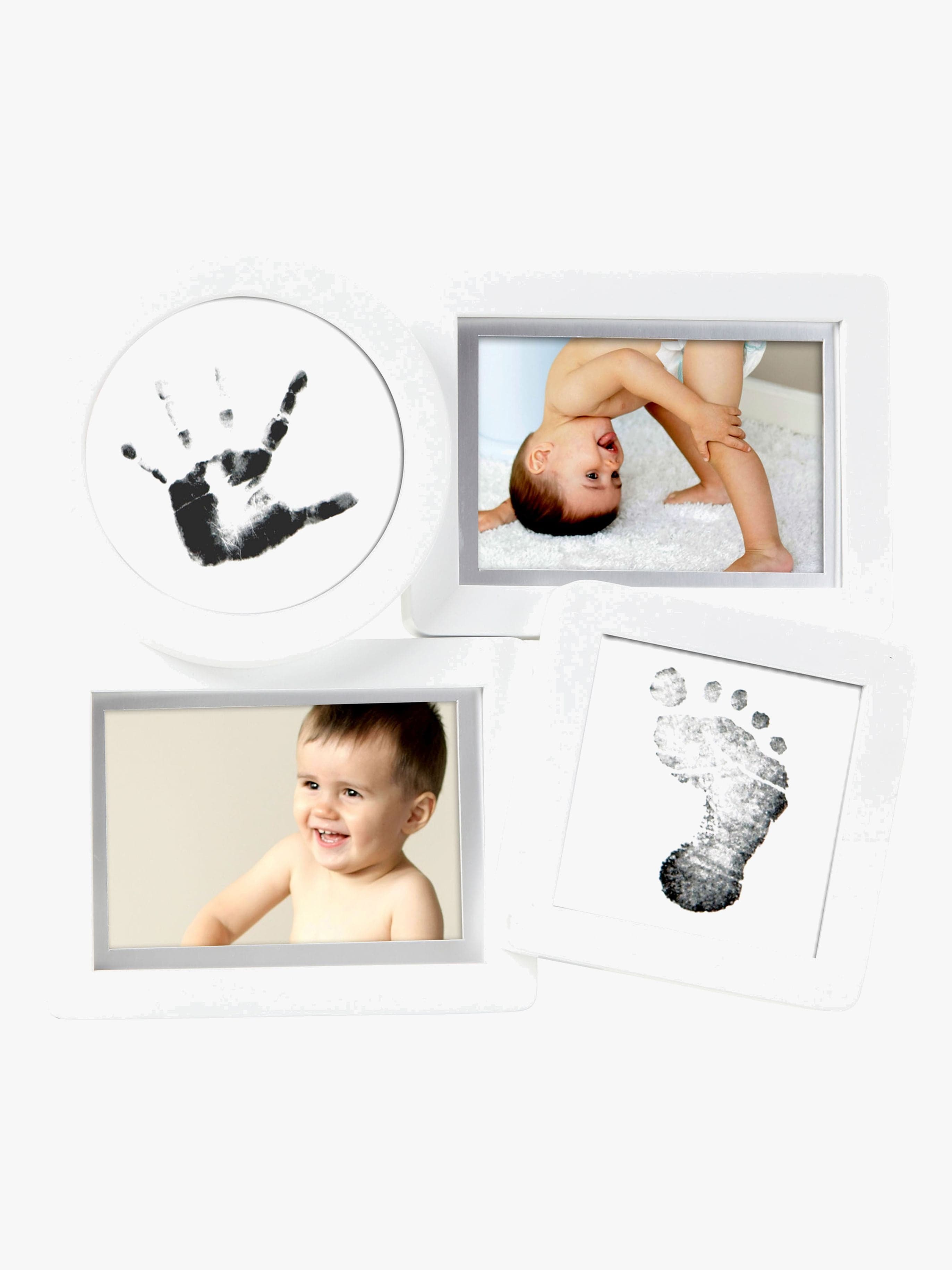 Pearhead Babyprints Kollaasi Kehykset, Valkoinen