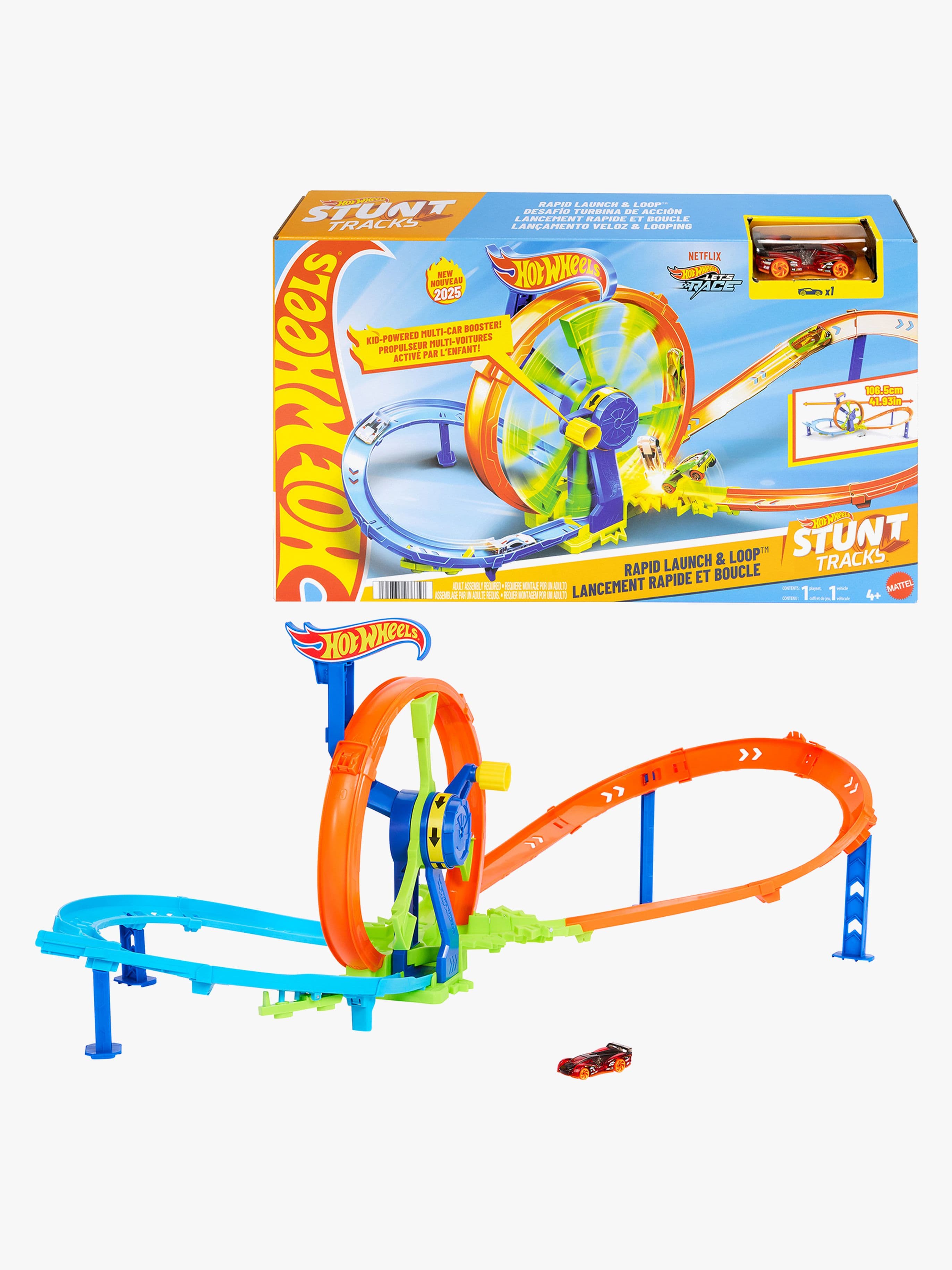 Hot Wheels Rapid Launch & Loop Autorata
