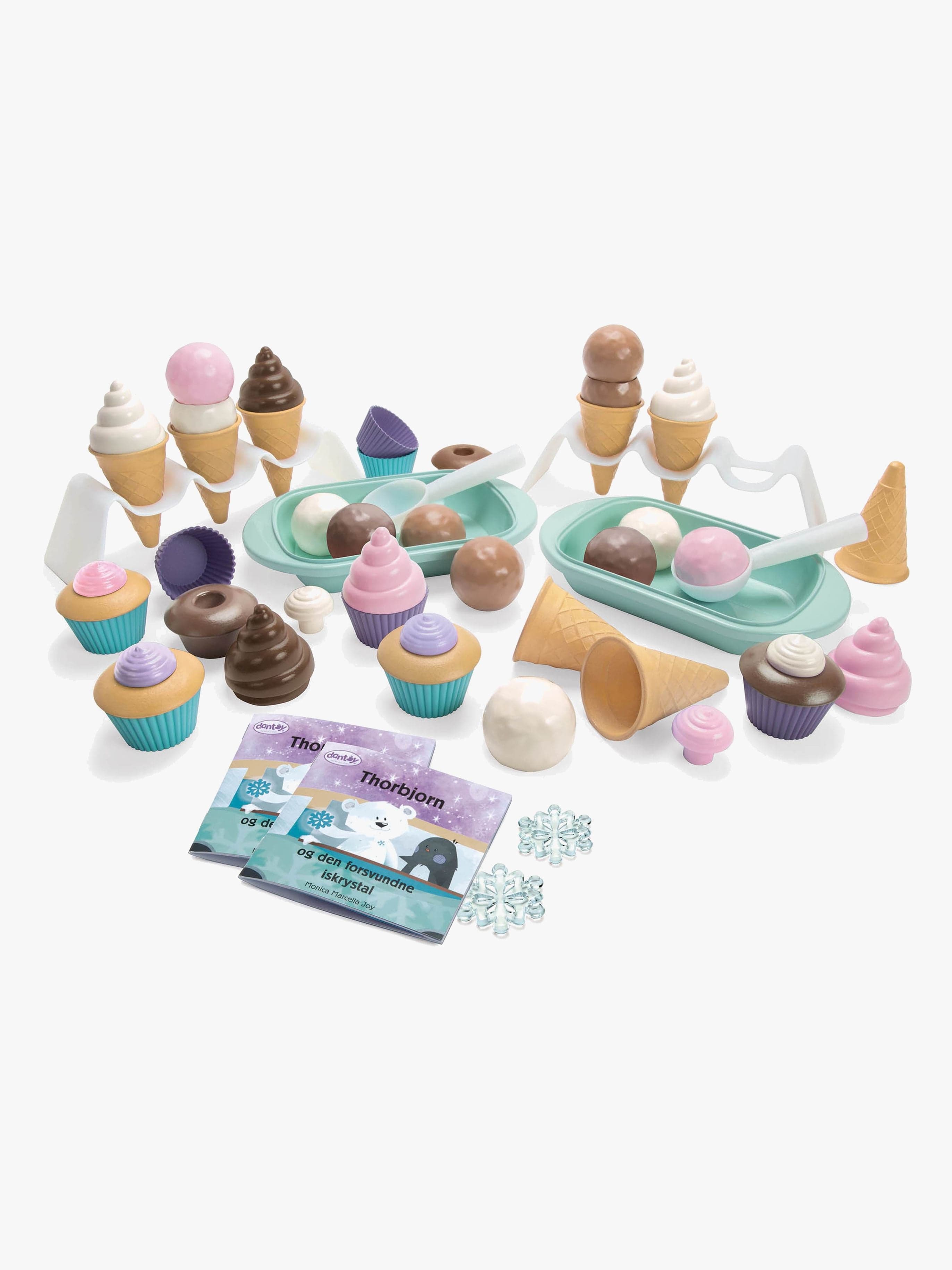 Dantoy Muffinssit & Jäätelöt Leikkisetti 56 Osaa