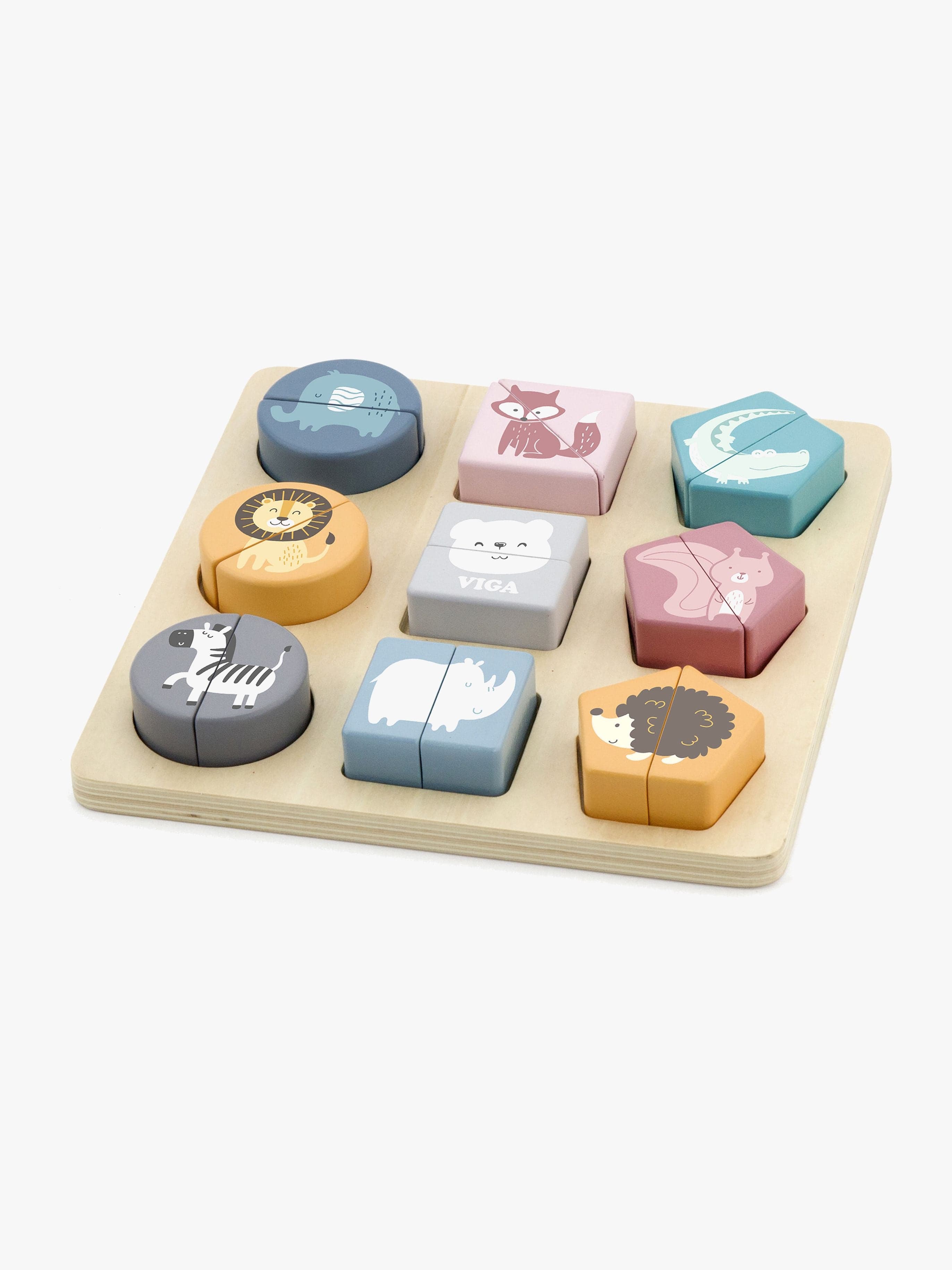 PolarB Puinen Palapeli Villieläimet